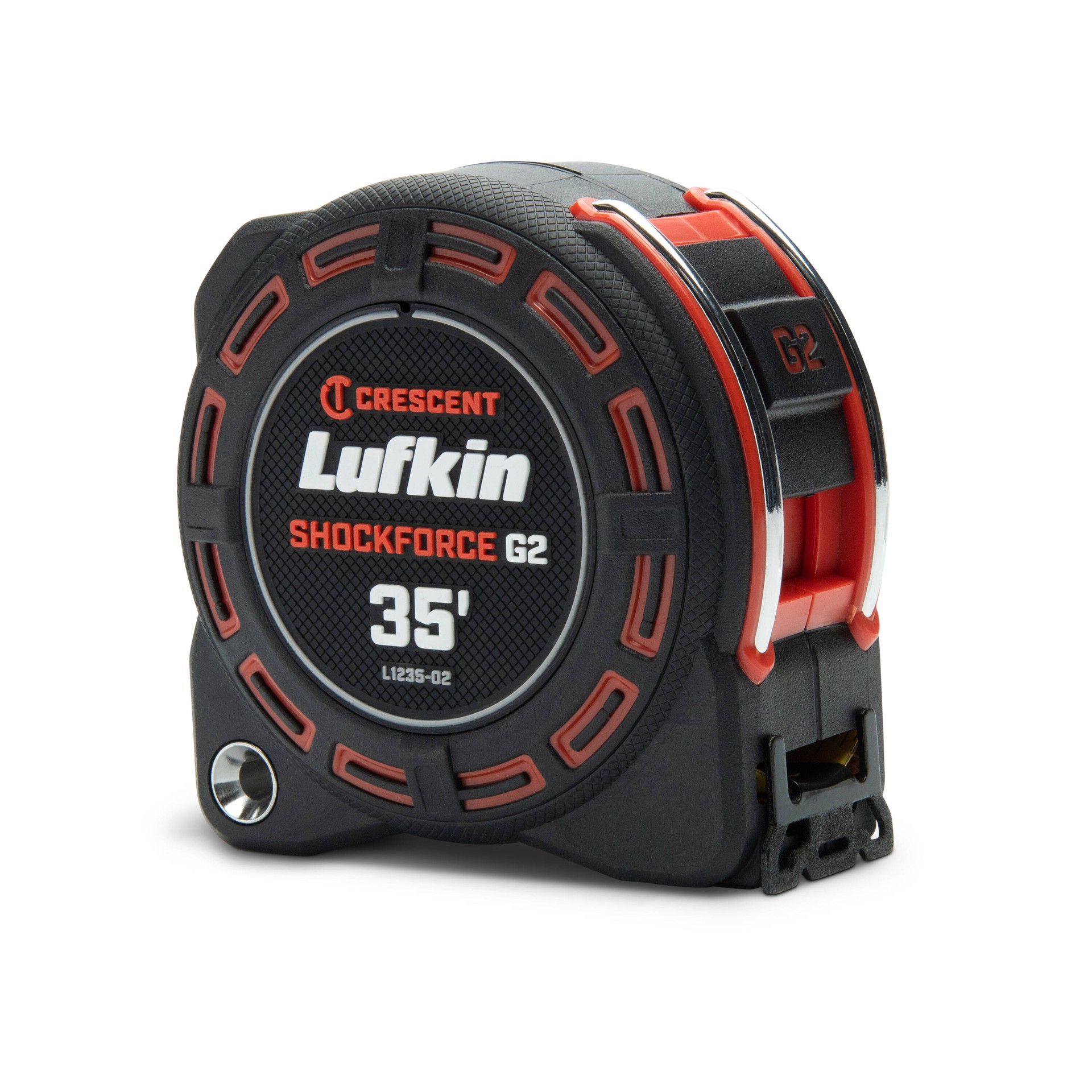 slide 2 of 5, Crescent Lufkin Shockforce G2 G2 35-ft Tape Measure, 1 ct