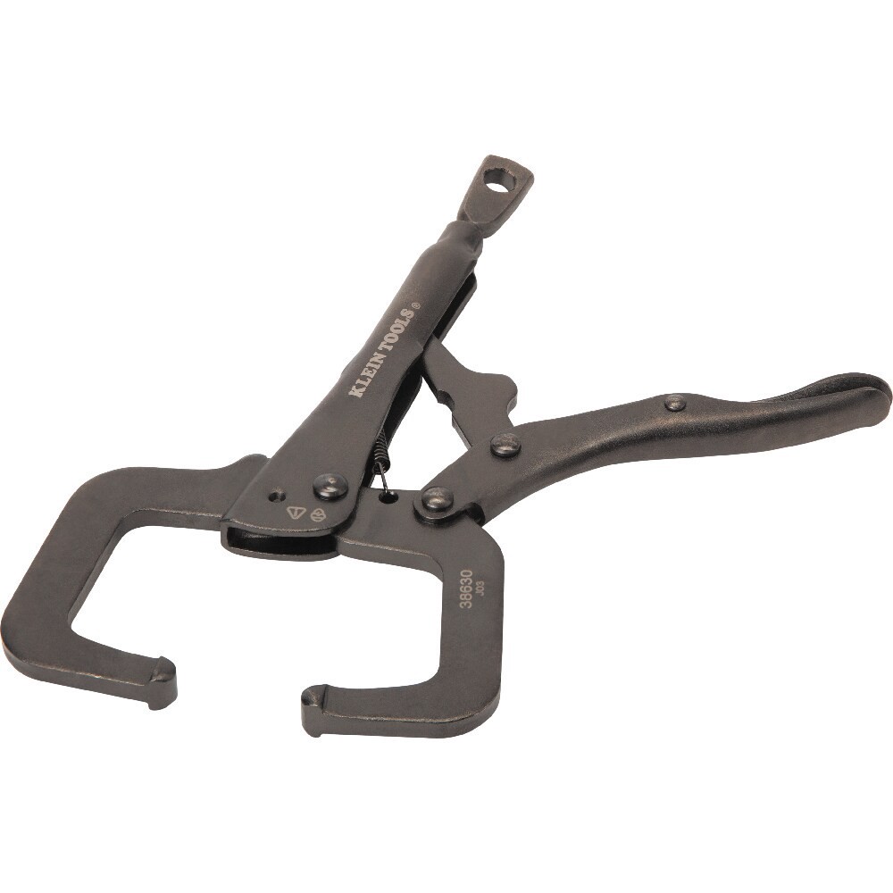 slide 5 of 6, Klein Tools C-Clamp Locking Pliers With Standard Jaws, 6-Inch, 1 ct