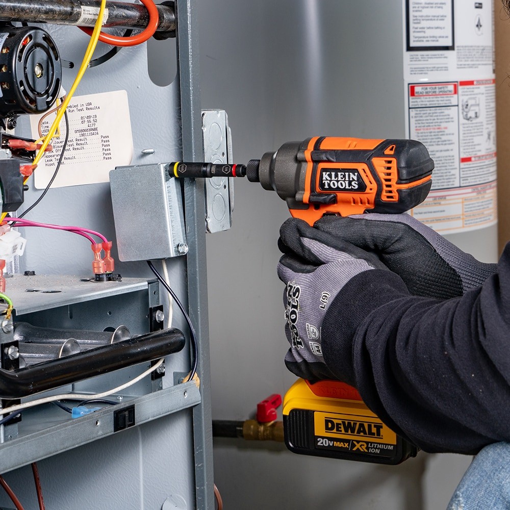 slide 6 of 6, Klein Tools KNECT Flip-10 Heavy Duty Flip Impact Socket Set, SAE, 8-Piece, 1 ct