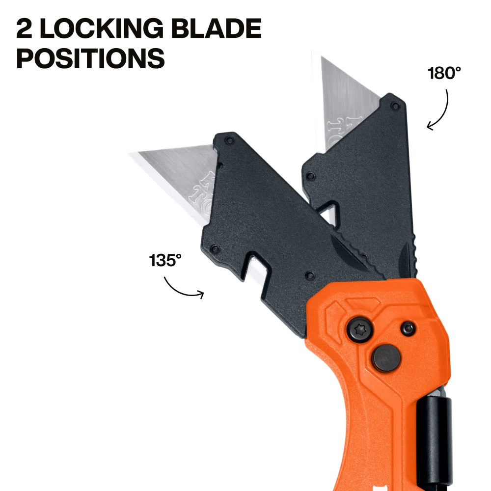slide 4 of 5, Klein Tools Folding Utility Knife With Driver, 1 ct