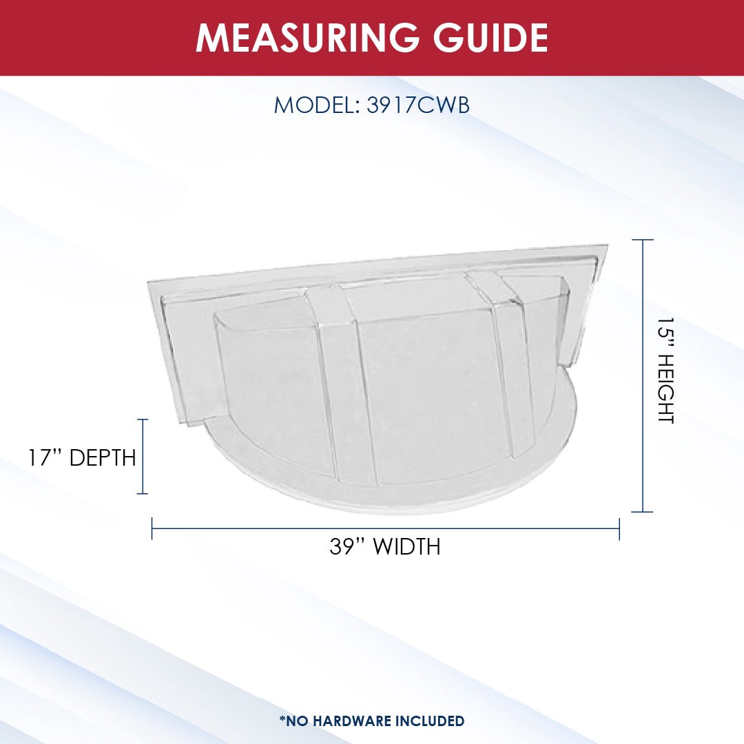 slide 2 of 5, SHAPE PRODUCTS 17-in inches x 15-in inches x 39-in inches Plastic Window Well Cover, 1 ct