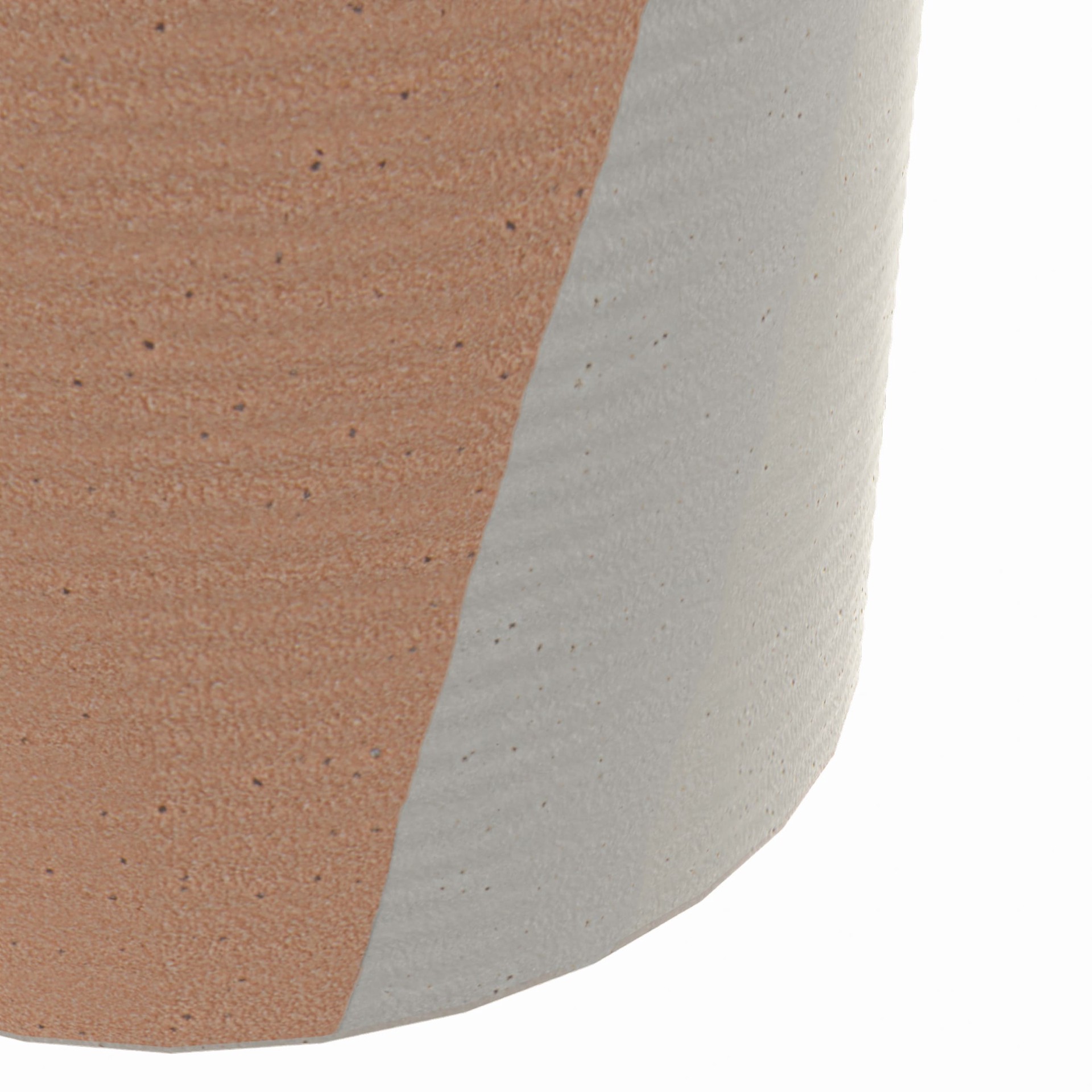 slide 2 of 6, allen + roth Round 8.07-in W x 8.07-in L Brown Ceramic Indoor/Outdoor Planter, 1 ct