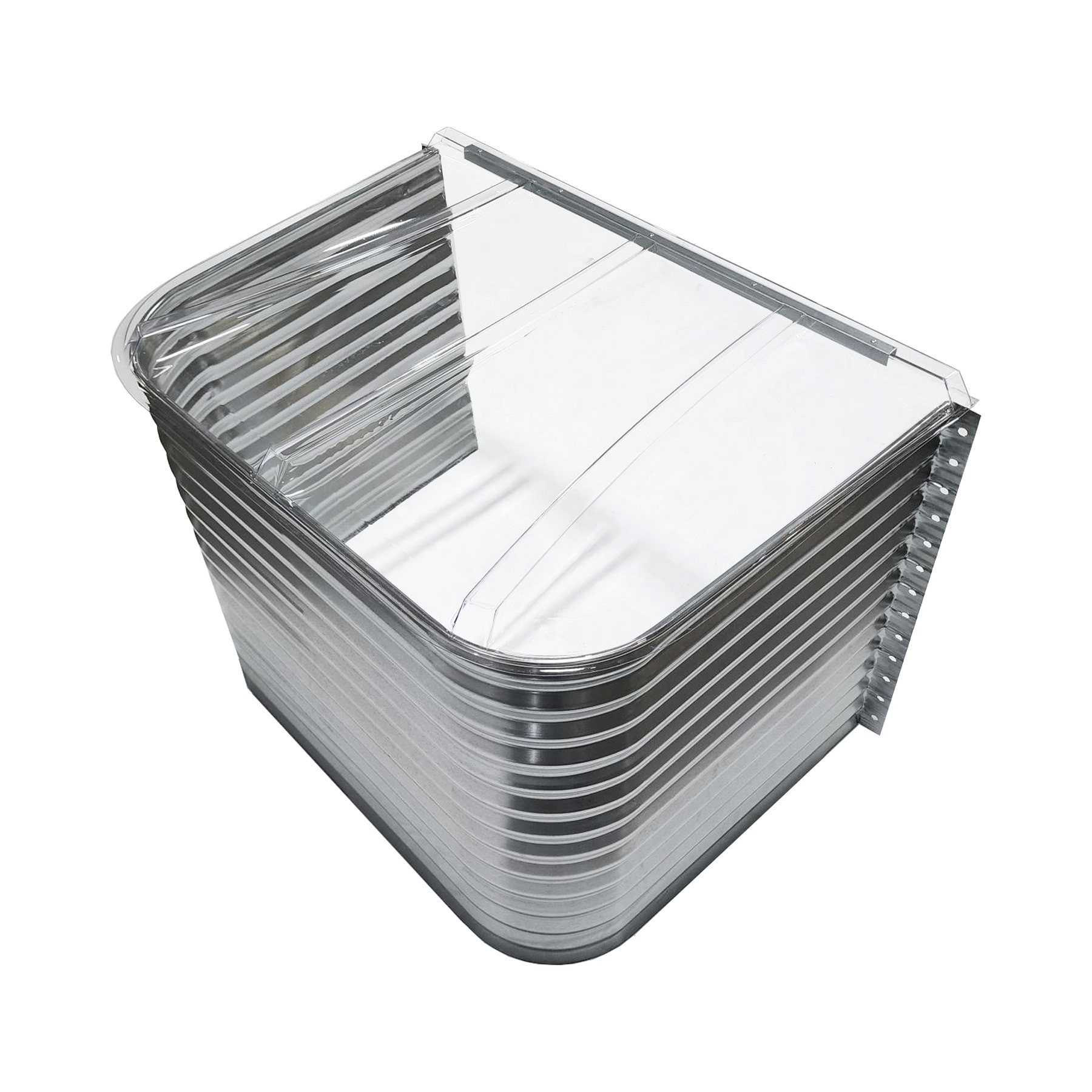 slide 5 of 5, SHAPE PRODUCTS 37-in inches x 2.5-in inches x 52-in inches Plastic Window Well Cover, 1 ct