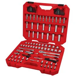 CRAFTSMAN 105 -Piece Metric and standard (SAE) Mechanics Tool Set with Hard Case