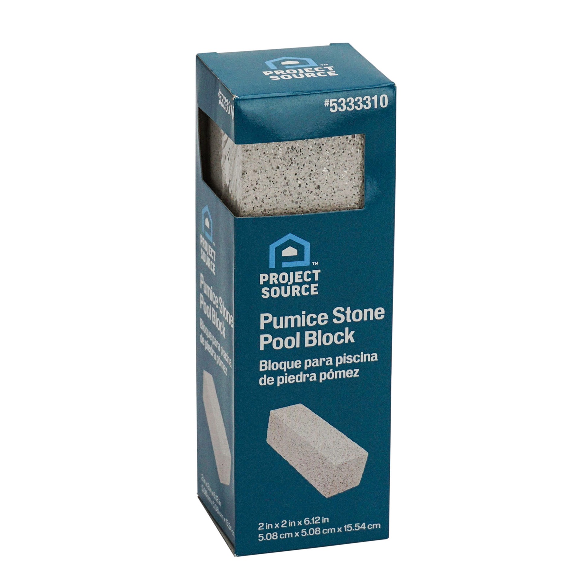 slide 5 of 5, Project Source Pumice block, 1 ct