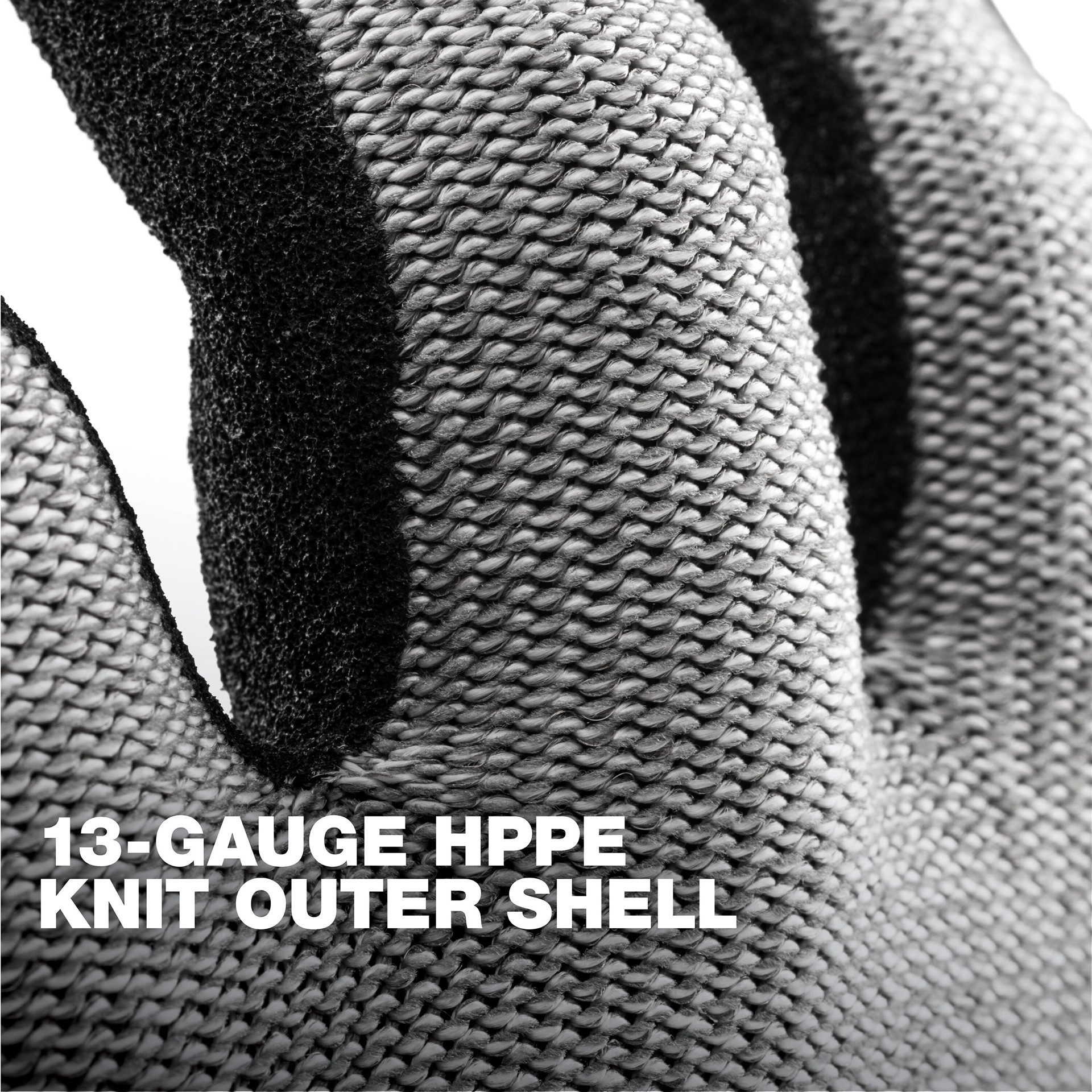 slide 3 of 6, TOUGHBUILT X-large Gray Nitrile dipped HPPE Construction Gloves 1 -Pairs, 1 ct