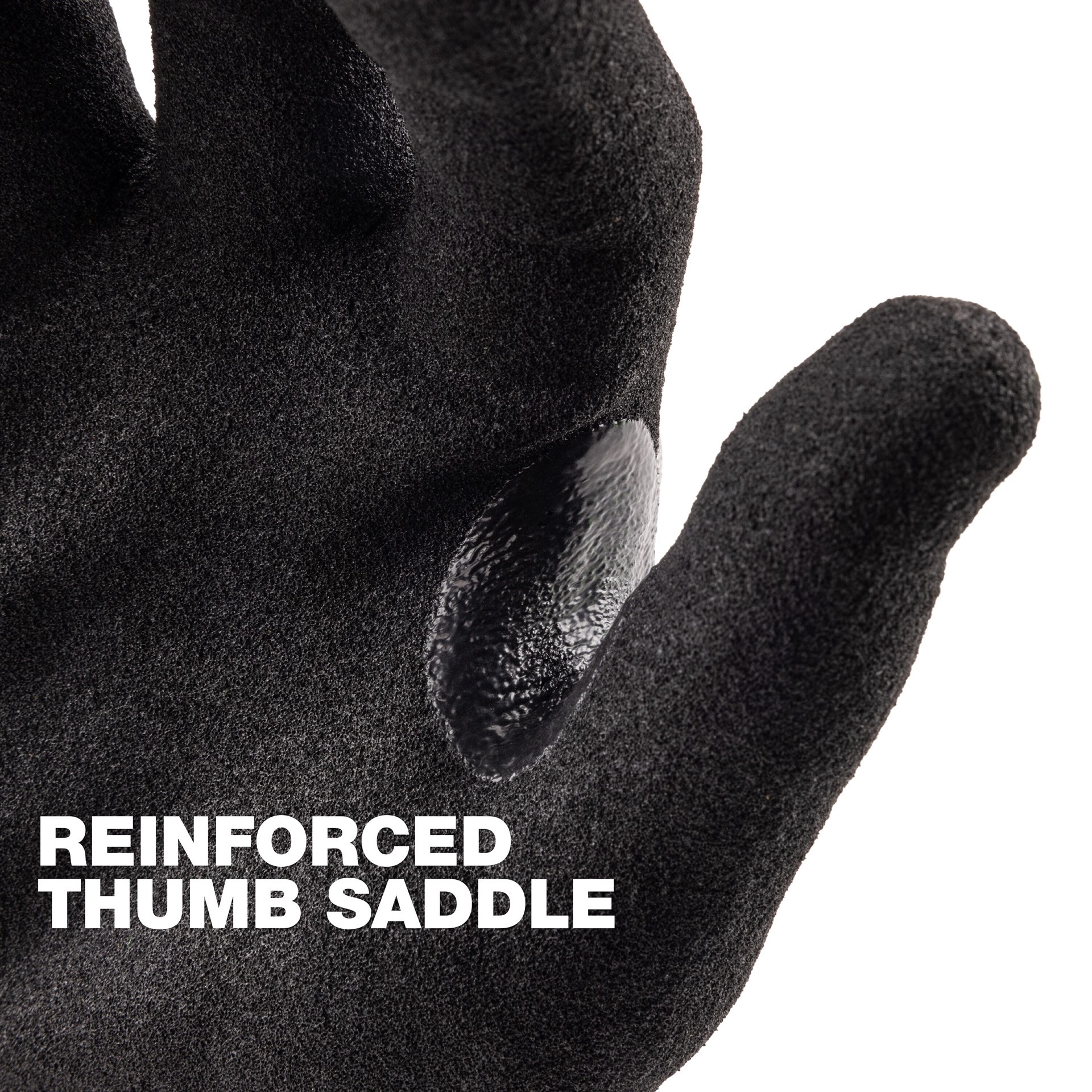 slide 5 of 6, TOUGHBUILT X-large Gray Nitrile dipped HPPE Construction Gloves 1 -Pairs, 1 ct