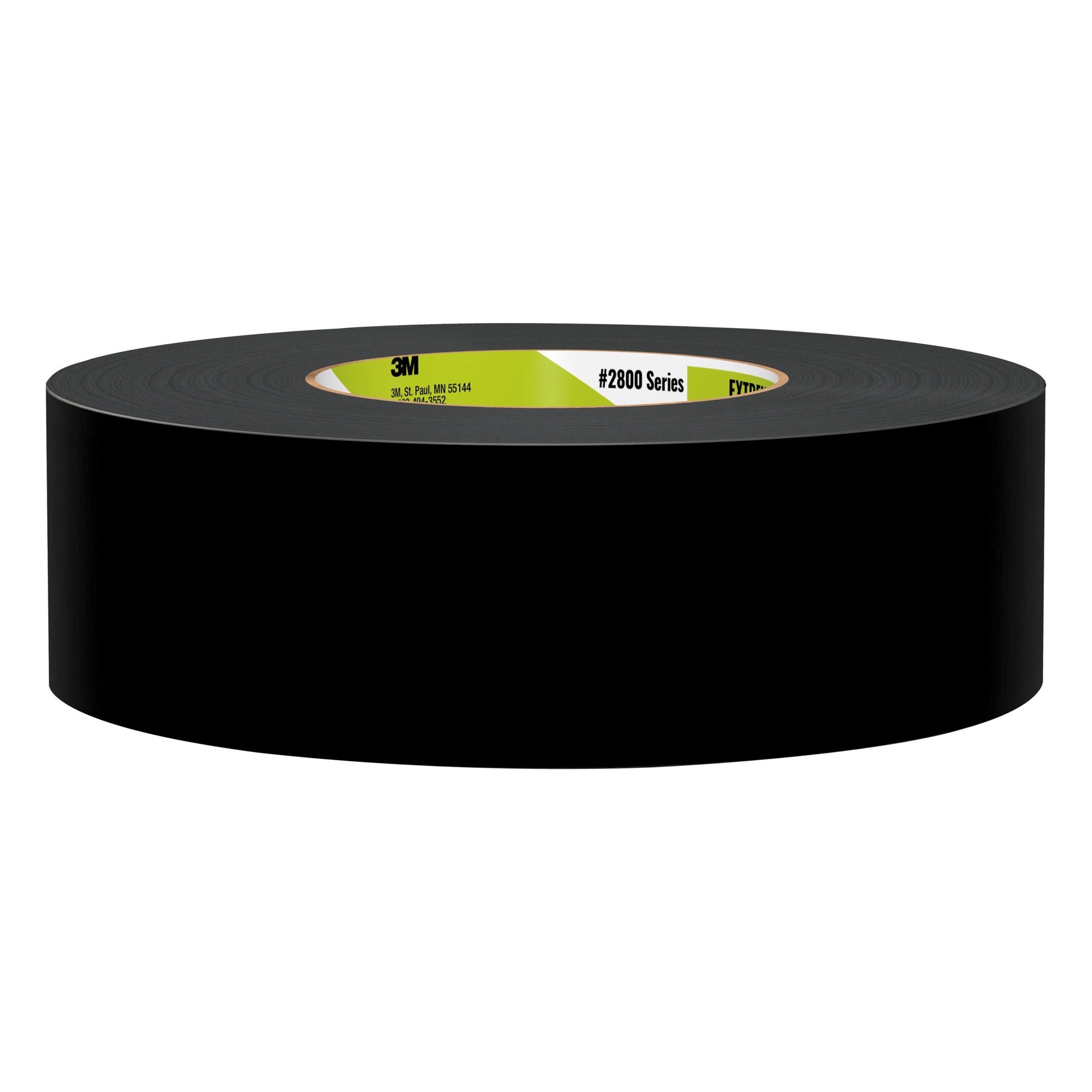 slide 3 of 6, 3M Duct Tape Black Rubberized Duct Tape 1.88-in x 30 Yard(s), 1 ct