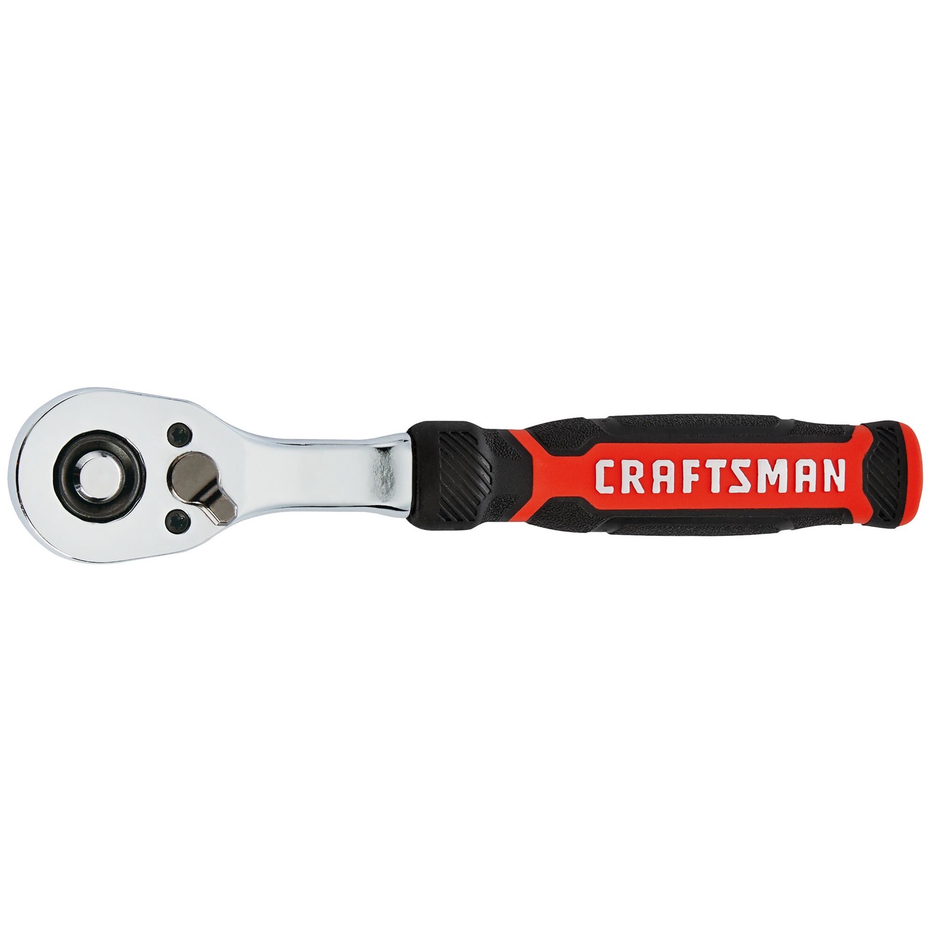slide 1 of 6, CRAFTSMAN 72 -Tooth 1/4-in Drive Comfort grip Handle Ratchet, 1 ct