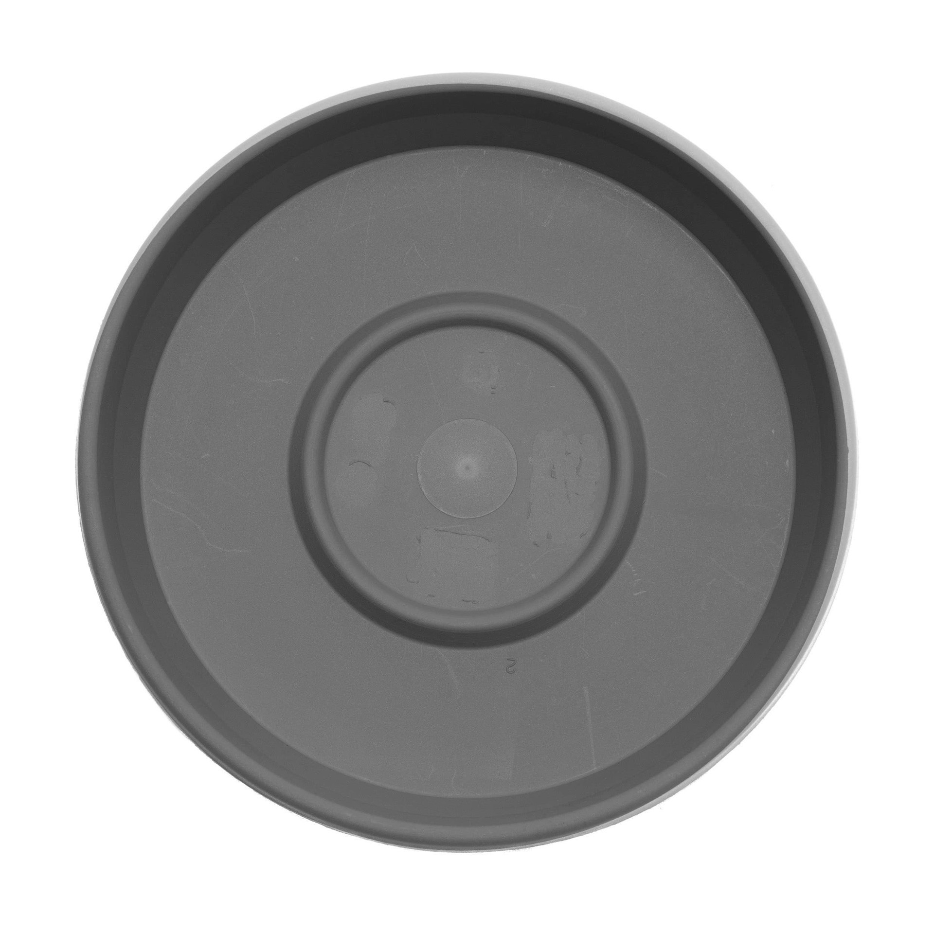 slide 2 of 5, Bloem 6.5-in Charcoal Recycled plastic Plant Saucer, 1 ct