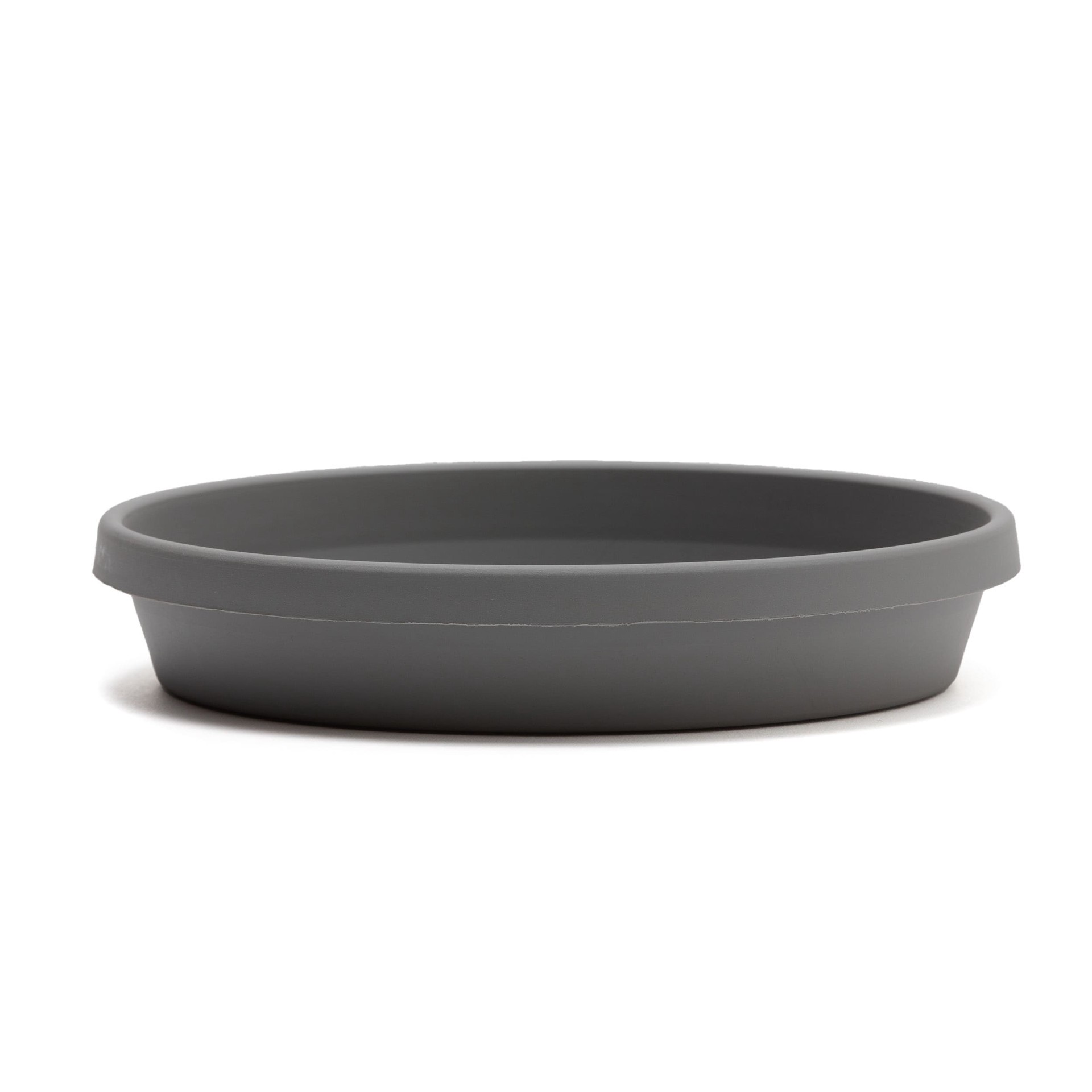 slide 4 of 5, Bloem 6.5-in Charcoal Recycled plastic Plant Saucer, 1 ct