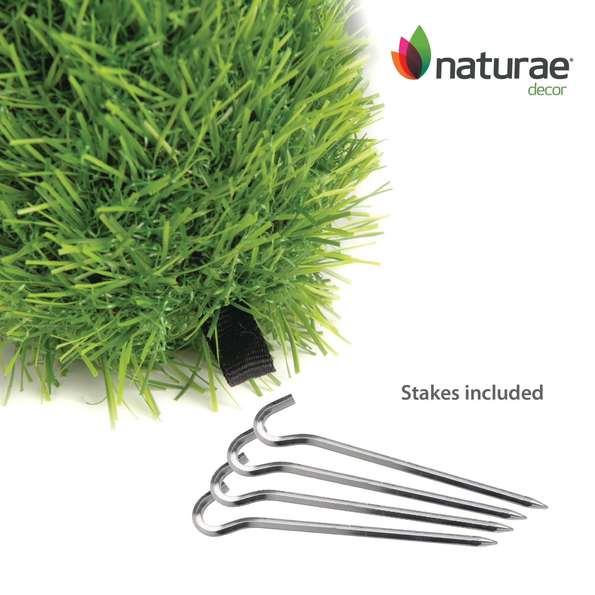 slide 4 of 5, naturae decor 13-in H x 9.1-in W Green Dog Topiary Garden Statue, 1 ct