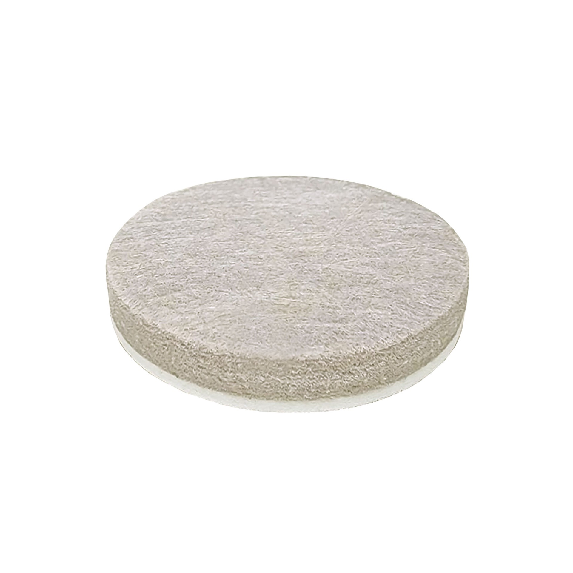 slide 2 of 6, Super Sliders 48 -Pack 1-in Oatmeal Round Felt furniture pads, 1 ct