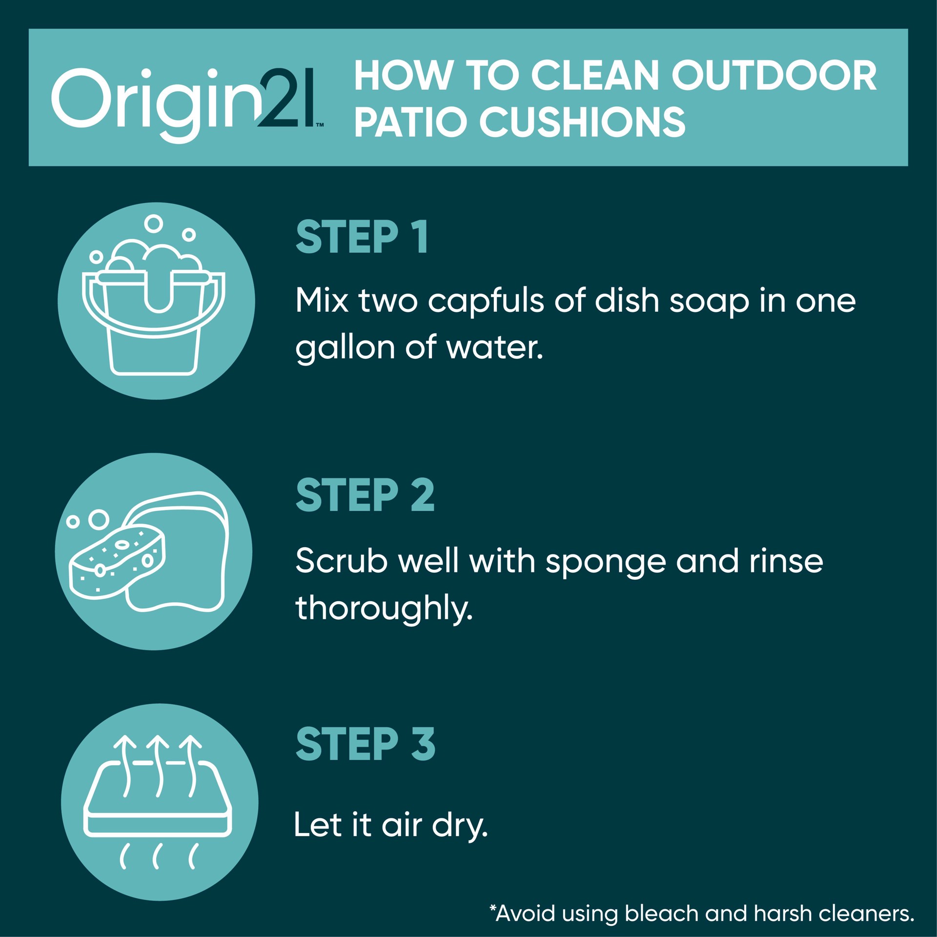 slide 3 of 6, Origin 21 25-in x 25-in 2 -Piece Black Helix Jacquard Deep seat patio chair cushion, 1 ct