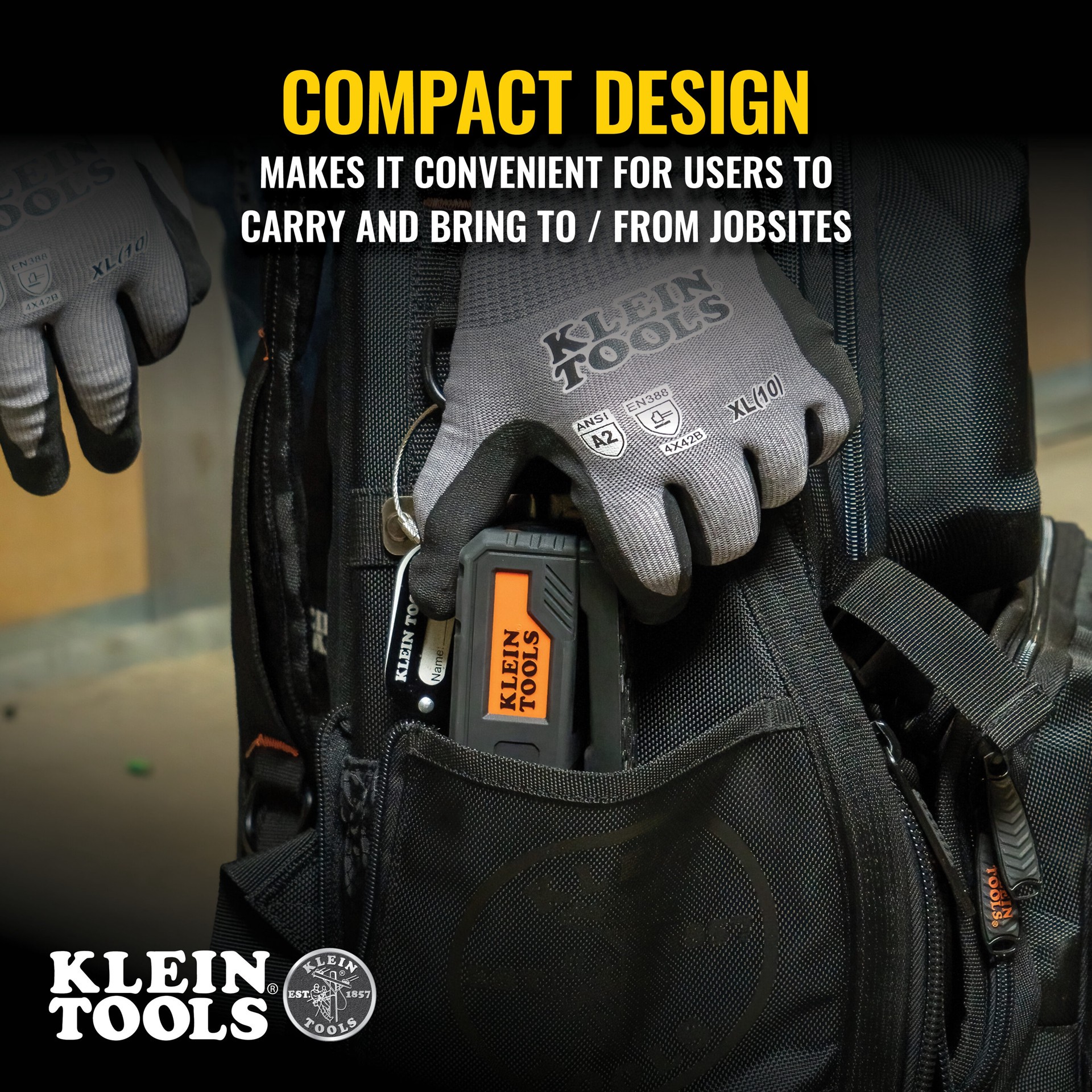 slide 3 of 6, Klein Tools Red Pocket Laser Level, 1 ct