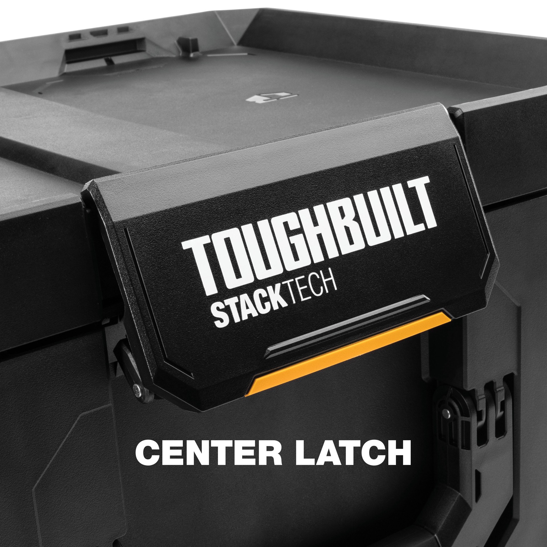 slide 6 of 6, TOUGHBUILT STACKTECH Large 21-in W x 11.7-in H x 16-in D Plastic/Metal Tool Box, 1 ct