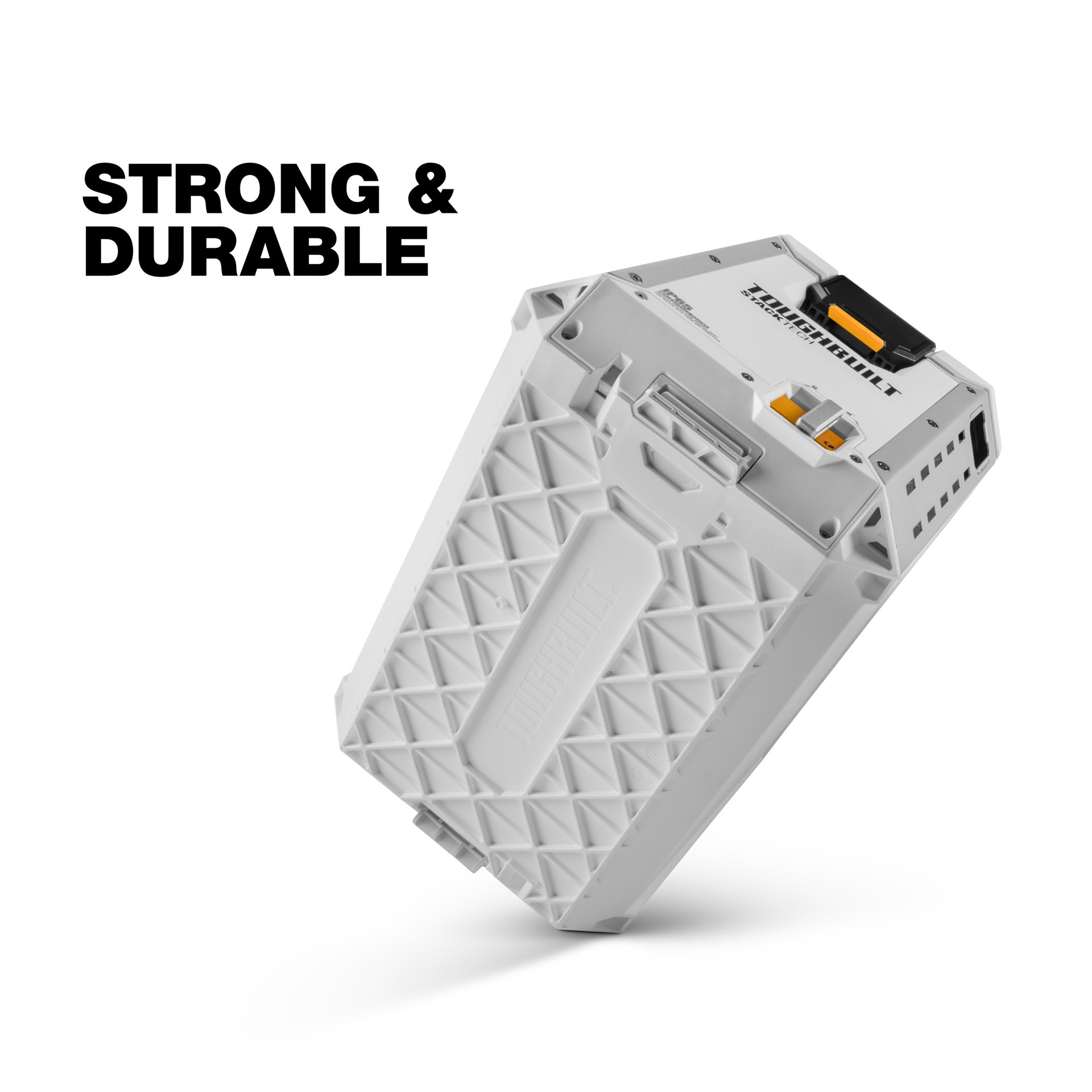 slide 6 of 6, TOUGHBUILT STACKTECH Compact White 16 Quart(s) Hard Insulated Chest cooler, 1 ct