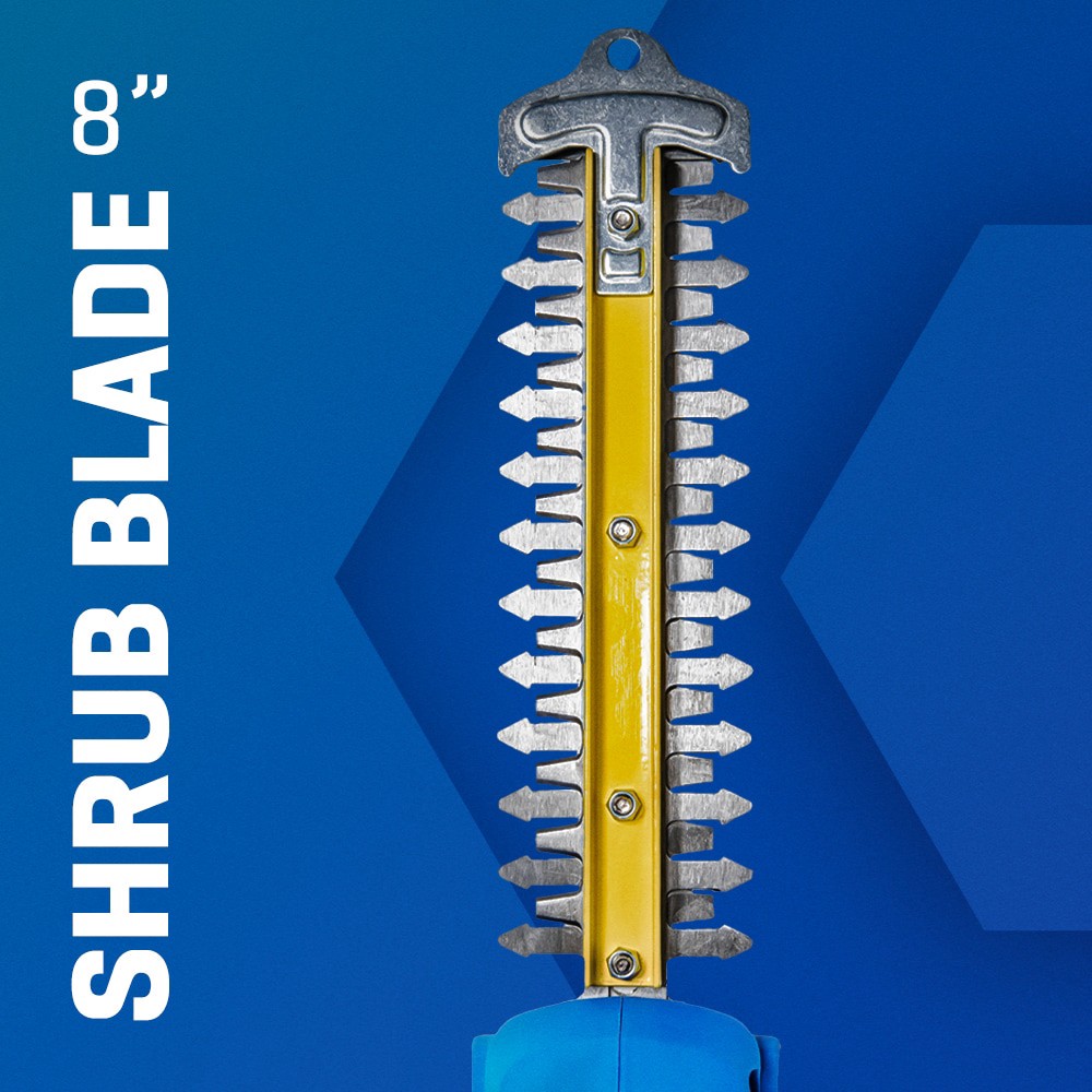 slide 3 of 5, Kobalt 24-volt 8-in Battery Hedge Trimmer 2 Ah Battery Included , Charger Included, 1 ct