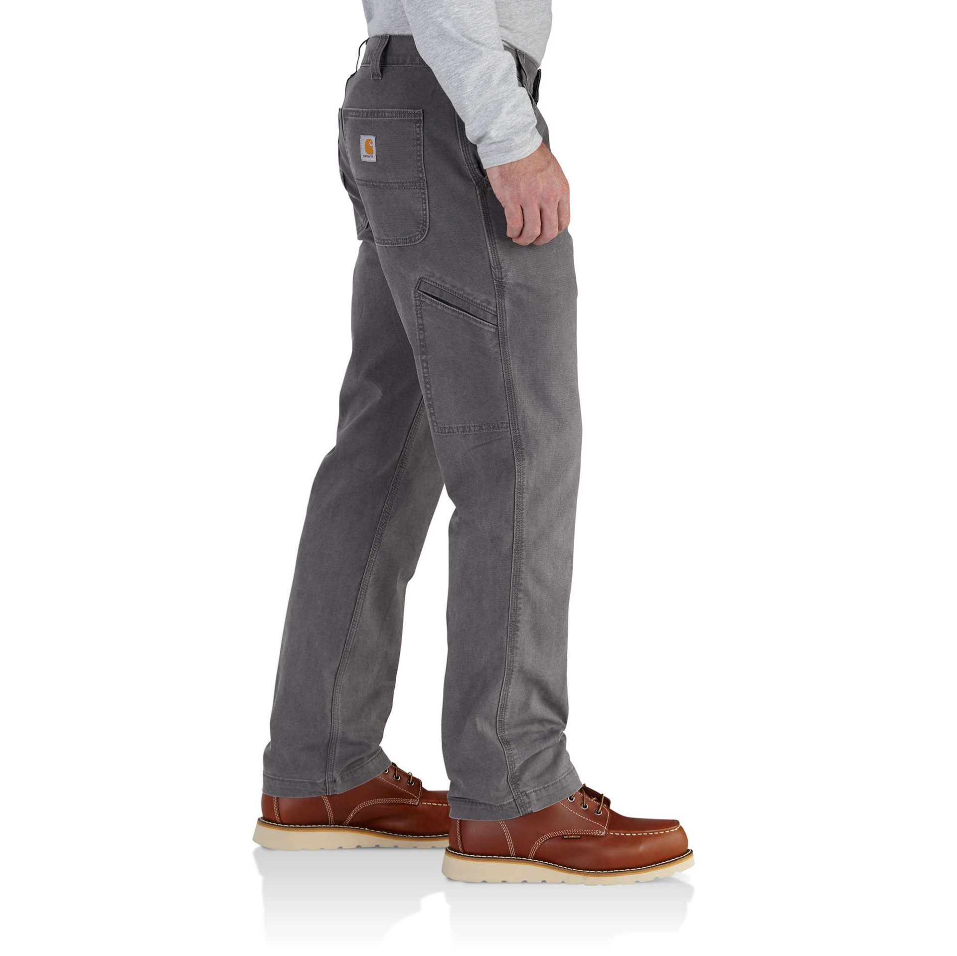 slide 4 of 6, Carhartt Men's Relaxed Fit Gravel Canvas Work pants ( 30 x 30 ), 1 ct