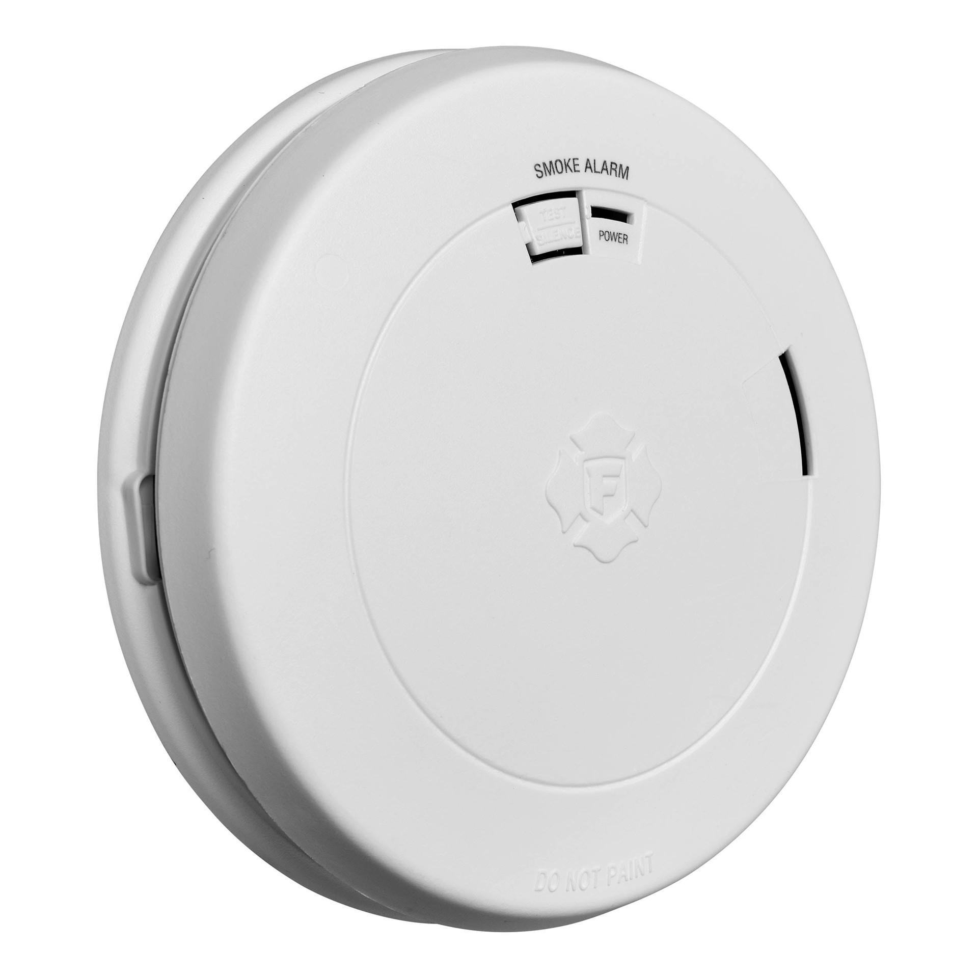 slide 3 of 6, First Alert 10-Year Battery-operated Photoelectric Smoke Detector, 1 ct