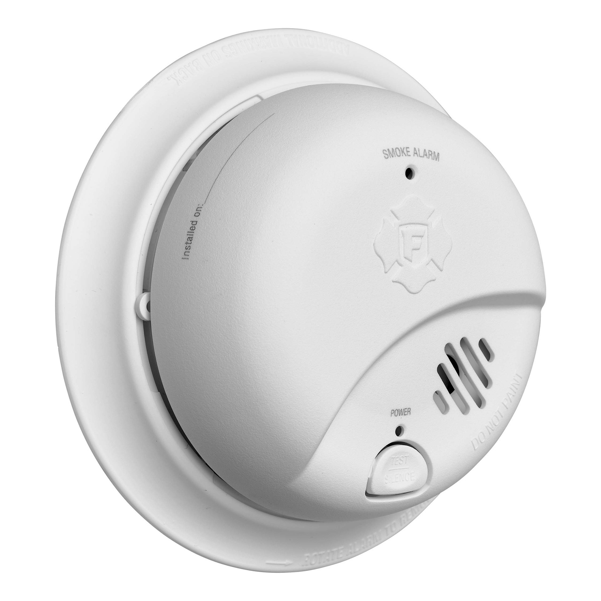 slide 3 of 6, First Alert BRK 10-Year Battery-operated Ionization Smoke Detector, 1 ct