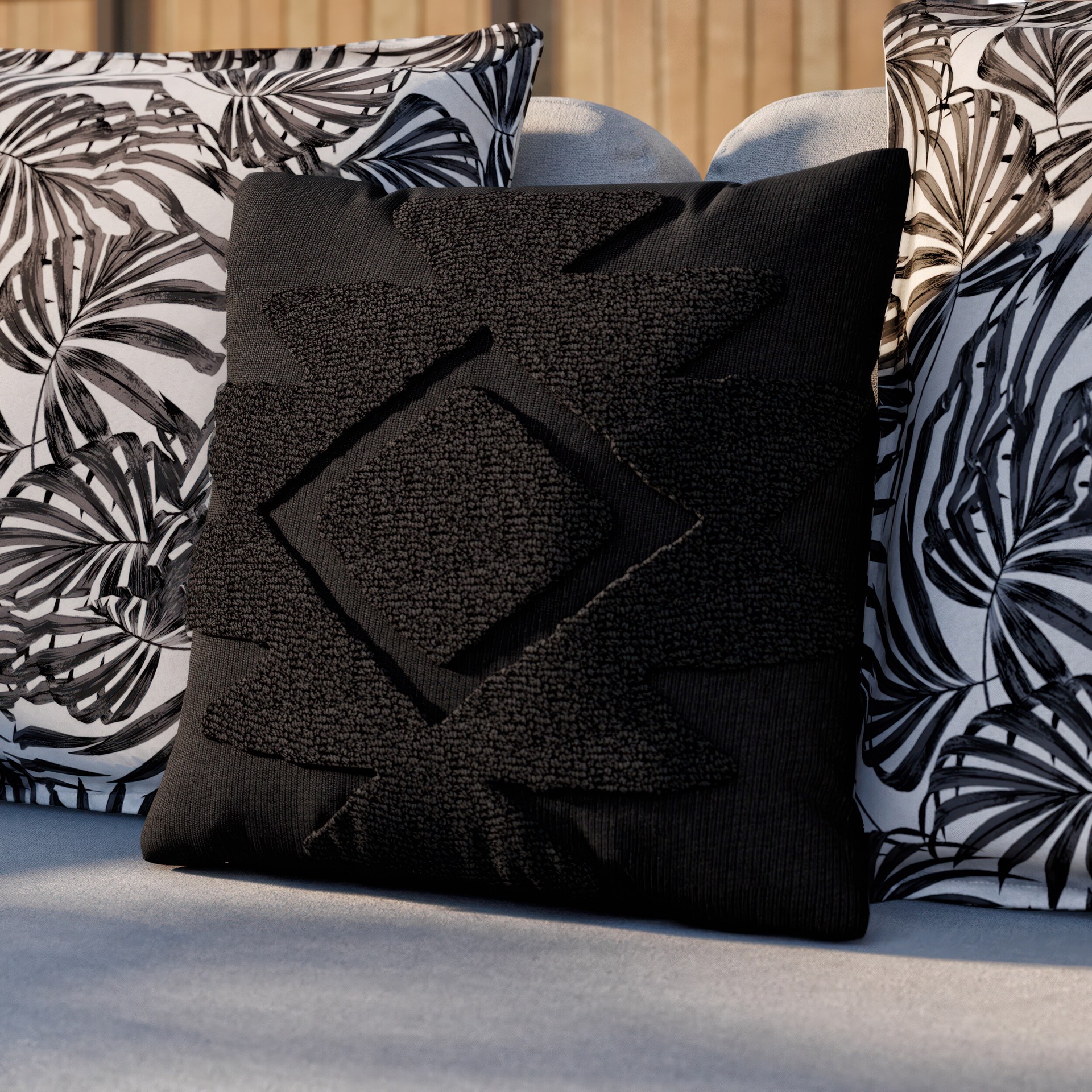 slide 2 of 6, Origin 21 Geometric Faye Square Throw Pillow, 1 ct
