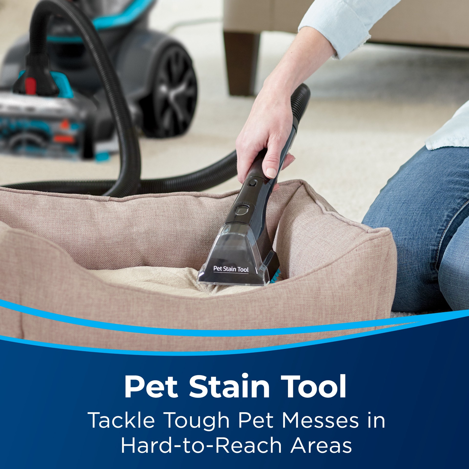 slide 5 of 6, BISSELL ProHeat 2X Revolution Made for Pet Hair Carpet Cleaner with Rotating Brush, 1 ct