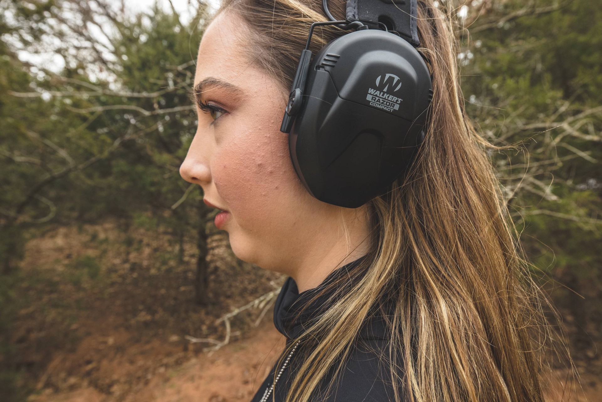 slide 5 of 6, Walker's Reusable Cordless Hearing Protection Earmuffs 23 dB Noise Reduction Rating, 1 ct