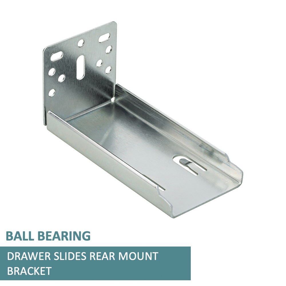 slide 2 of 5, RELIABILT Zinc Plated Steel Slide bracket, 1 ct