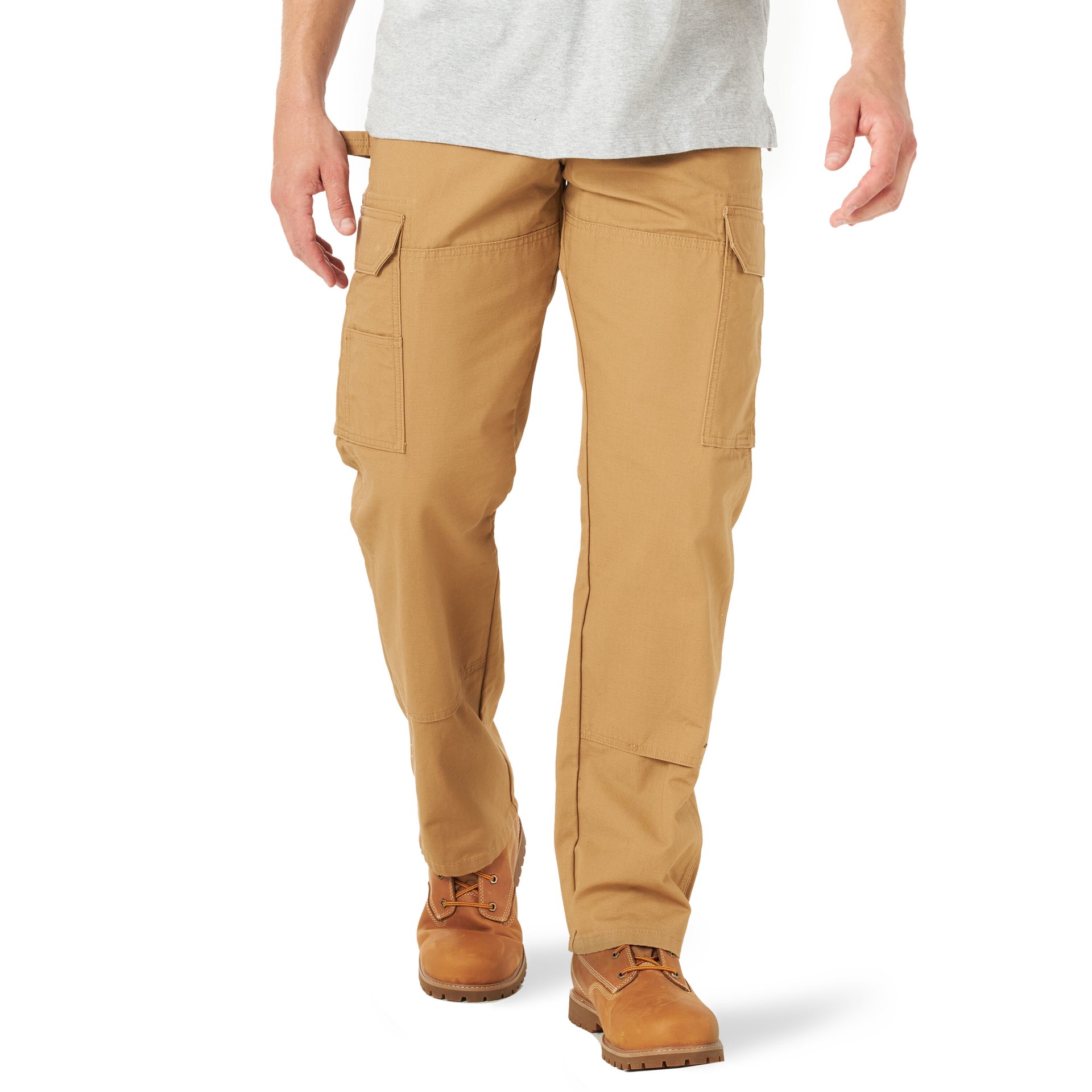 slide 1 of 6, Wrangler Ranger Pant Men's Relaxed Fit Rawhide Woven Cargo work pants ( 40 x 30 ), 1 ct