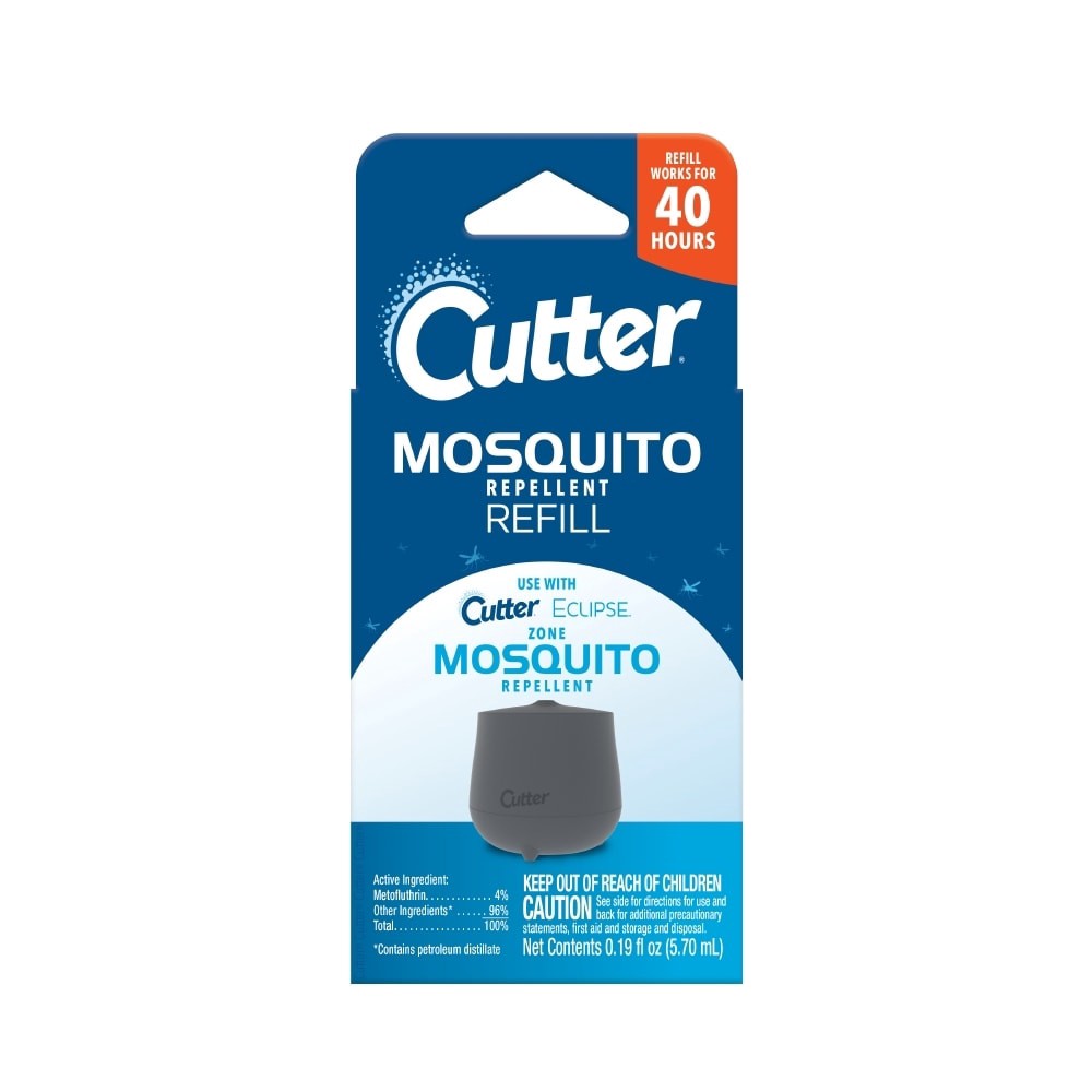 slide 1 of 6, Cutter 0.21 Ounce(s) Eclipse Zone Mosquito Repellent 40hr Deet Free Outdoor Refill, 1 ct