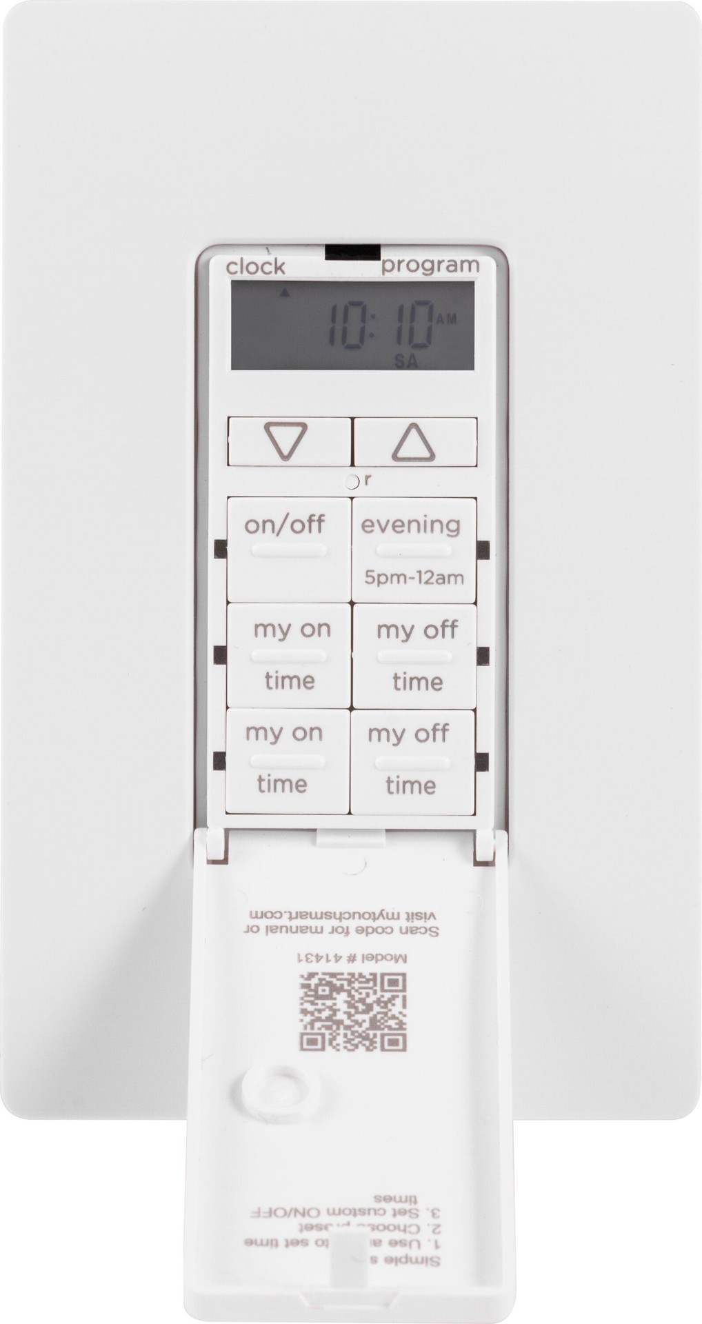 slide 1 of 1, Utilitech 15-Amps 120-volt In-wall Lighting Timer, 1 ct