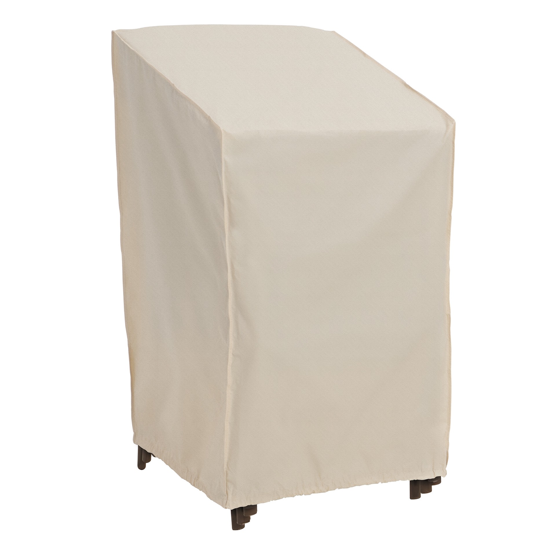 slide 1 of 6, Style Selections Tan Polyester Patio Furniture Cover For Stacking chairs, 1 ct