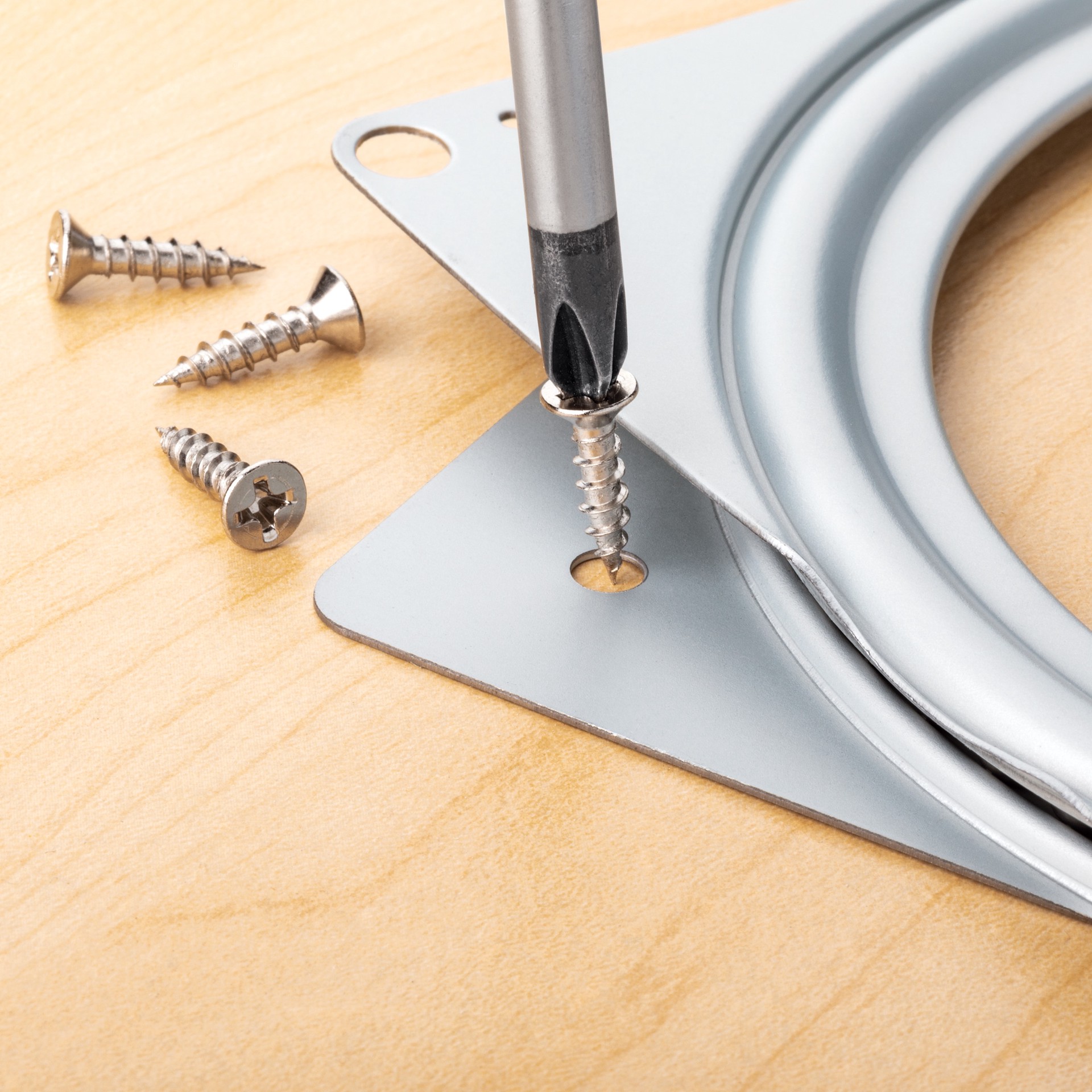 slide 2 of 6, RELIABILT Gray Gray Lazy susan swivel plate, 1 ct