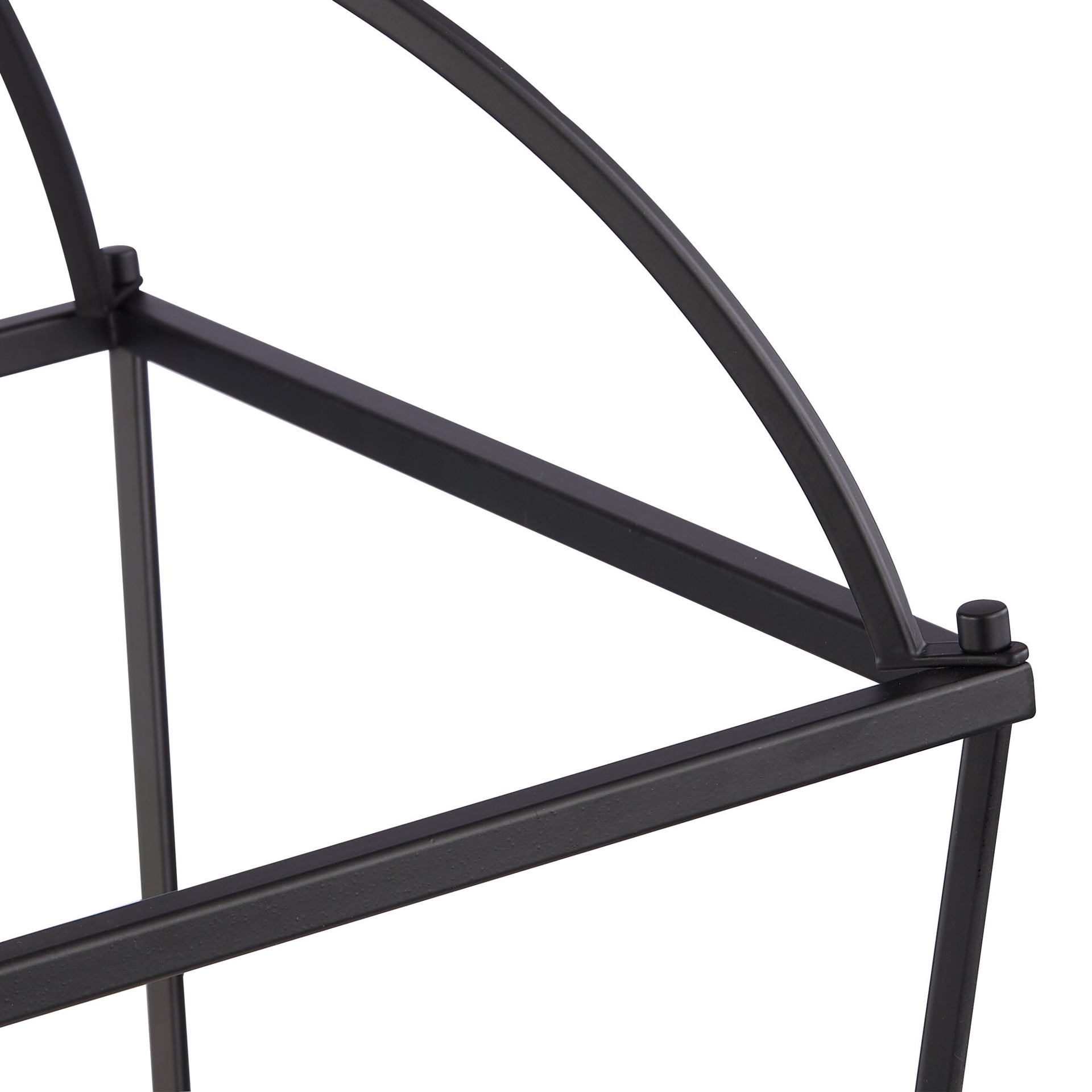 slide 6 of 6, allen + roth Hannah 6 -Light Matte black Transitional Cone Medium Hanging Pendant light, 1 ct