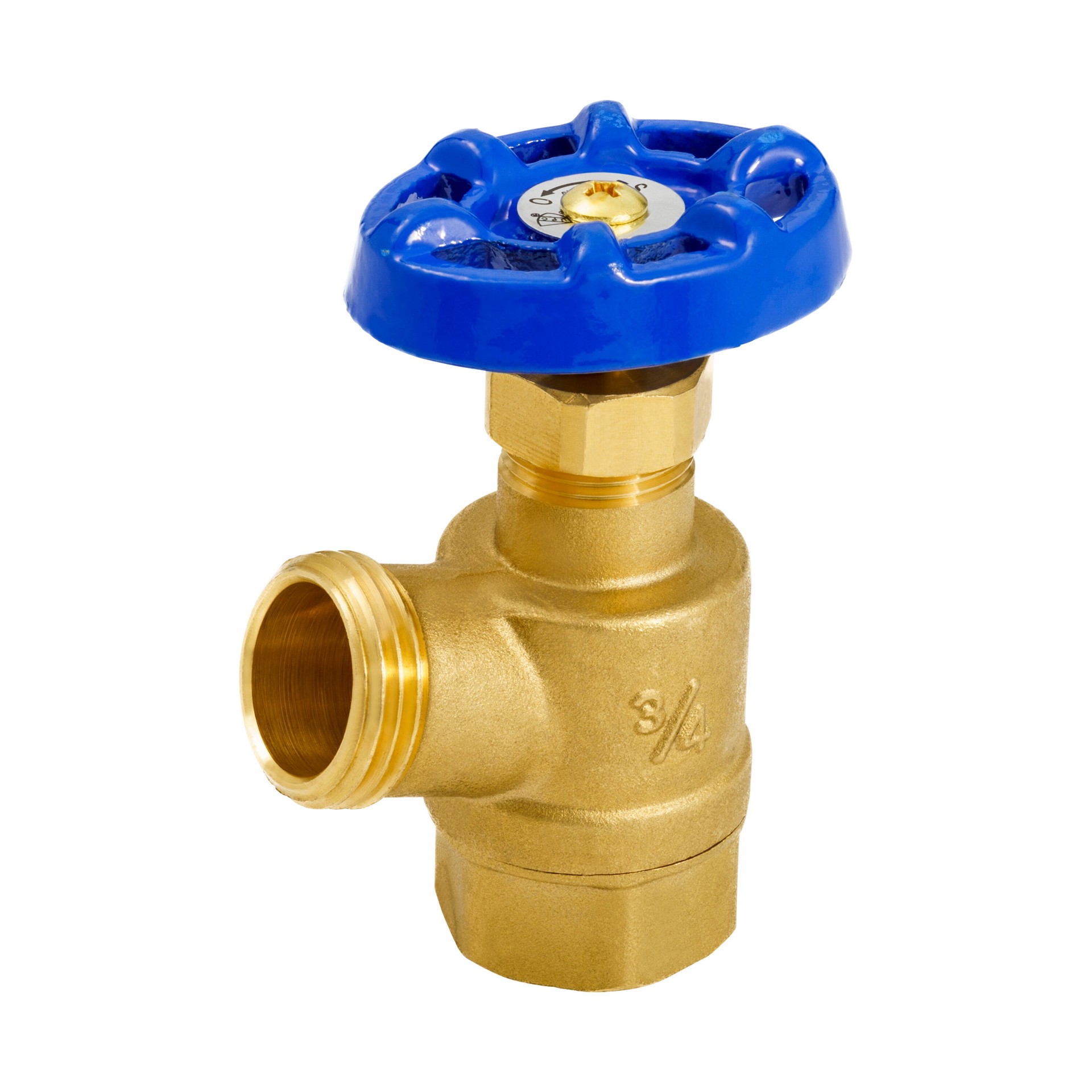 slide 1 of 6, RELIABILT 3/4-in FIP x 3/4-in MHT Brass Multi-Turn Inverted Nose Garden Valve, 1 ct