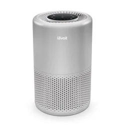 Levoit Core 200S-P With HEPA Sleep Mode 3 -Speed Smart Compatible Gray (Covers: 915-sq ft )