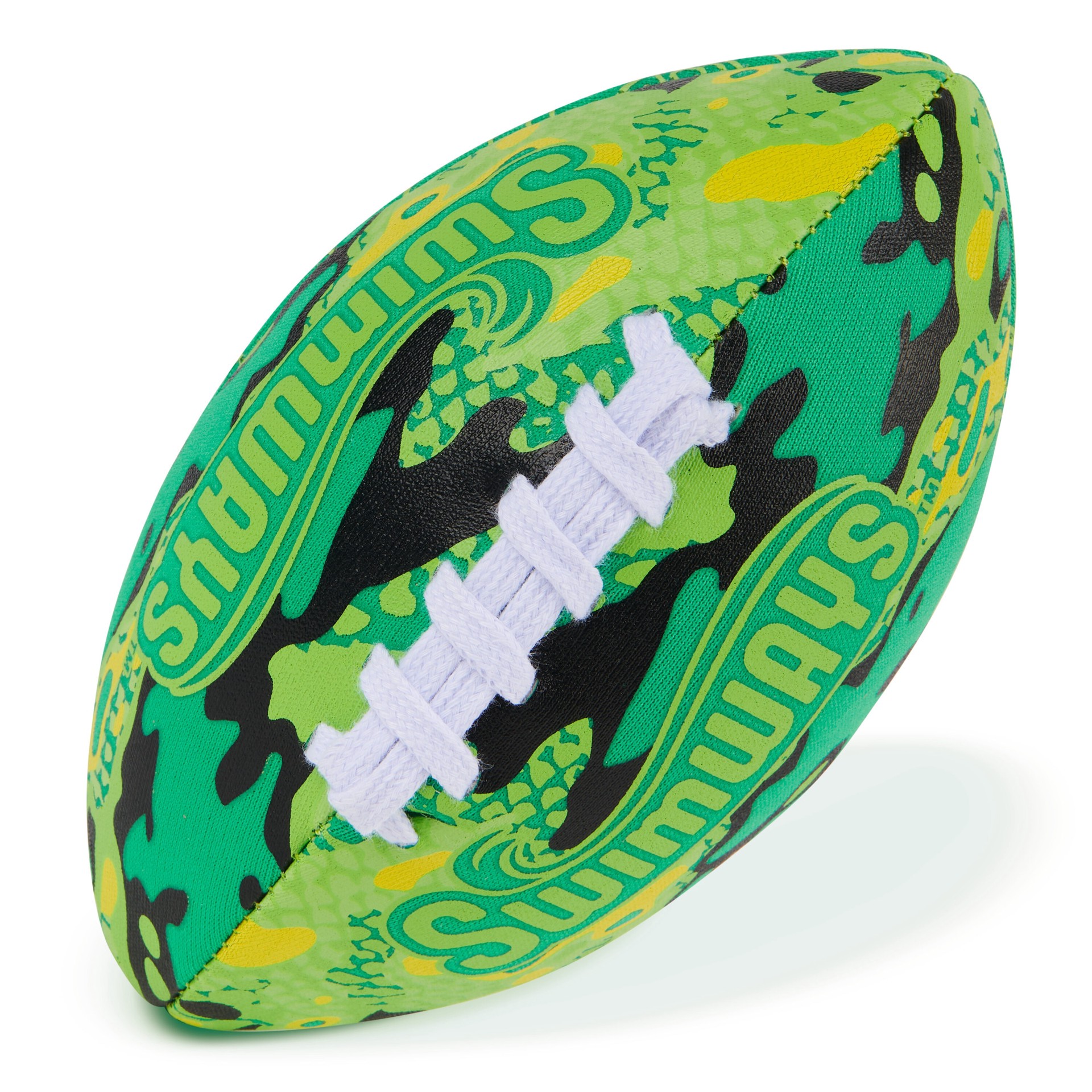 slide 2 of 6, SwimWays 6 in. Waterproof Hydro Rookie Football Colors may vary Swimming pool football, 1 ct