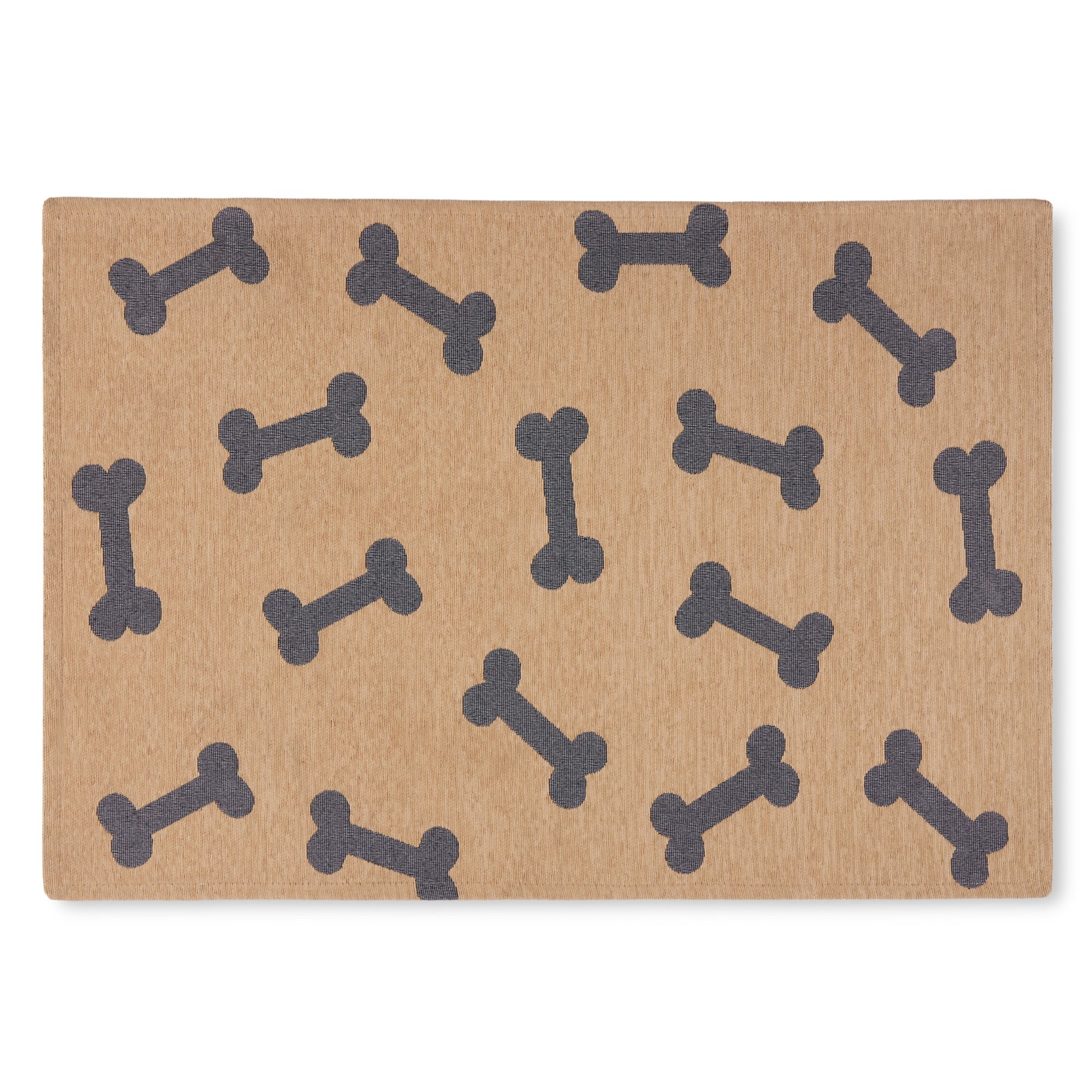 slide 1 of 5, Style Selections 23-in x 35-in Multi Polyester Non-Slip Grip Indoor Decorative Animals Utility Mat, 1 ct