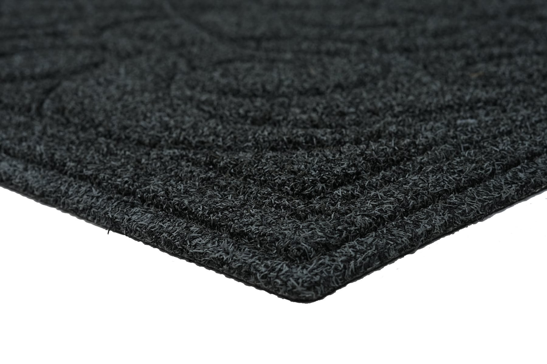 slide 4 of 6, allen + roth 24-in x 39-in Grey Non-Slip Grip Indoor or outdoor Door Mat, 1 ct