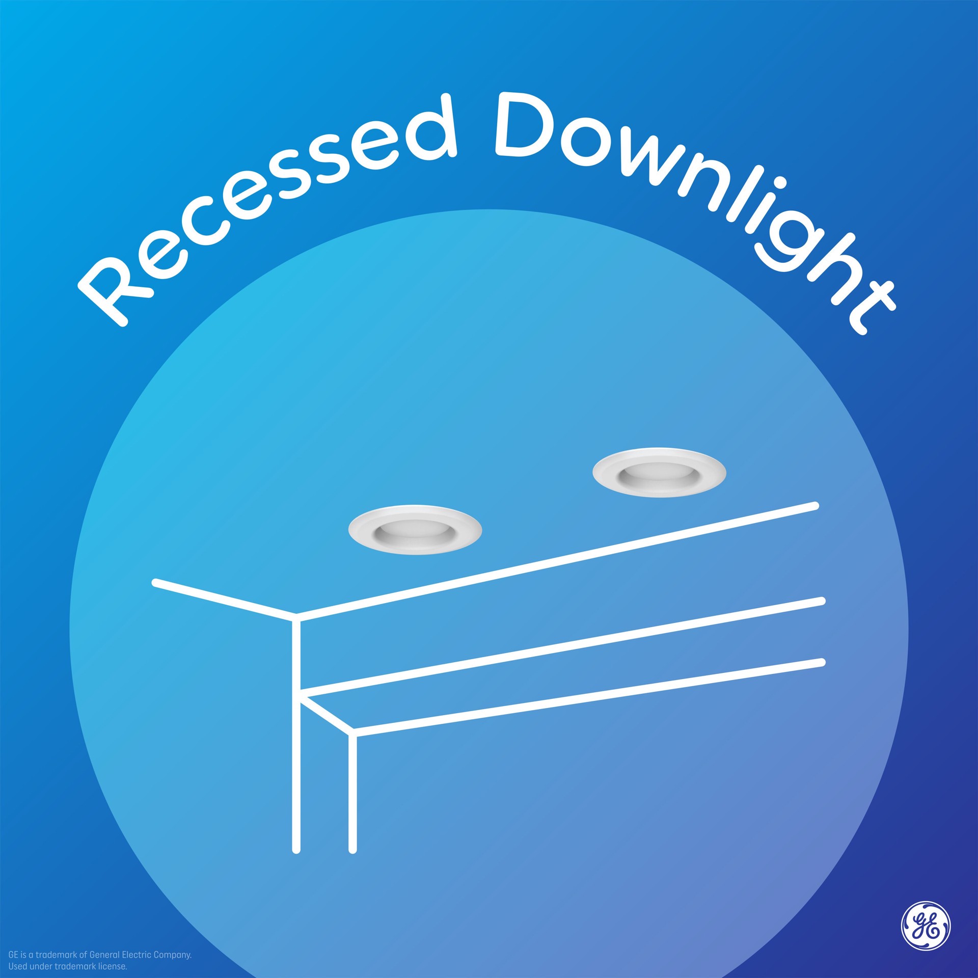 slide 5 of 6, GE Classic White 5-in or 6-in 700 -Lumens Daylight Round Dimmable LED Damp rated Recessed Downlight, 1 ct
