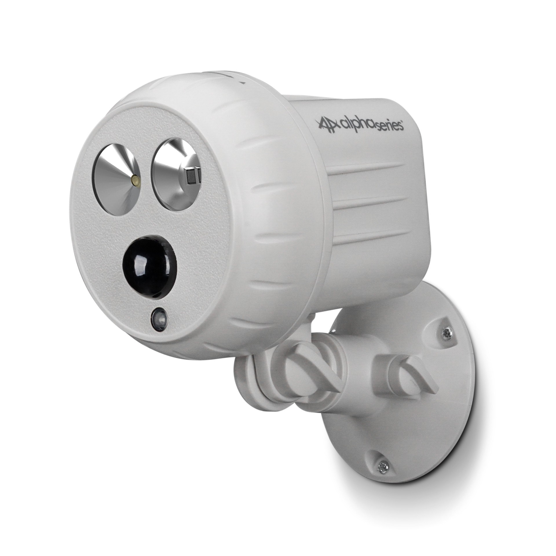 slide 2 of 5, Swann 120 -Degree 40 -Wattage Equivalent Battery-operated LED White 1 -Head Motion-Activated Flood Light with Timer, 1 ct