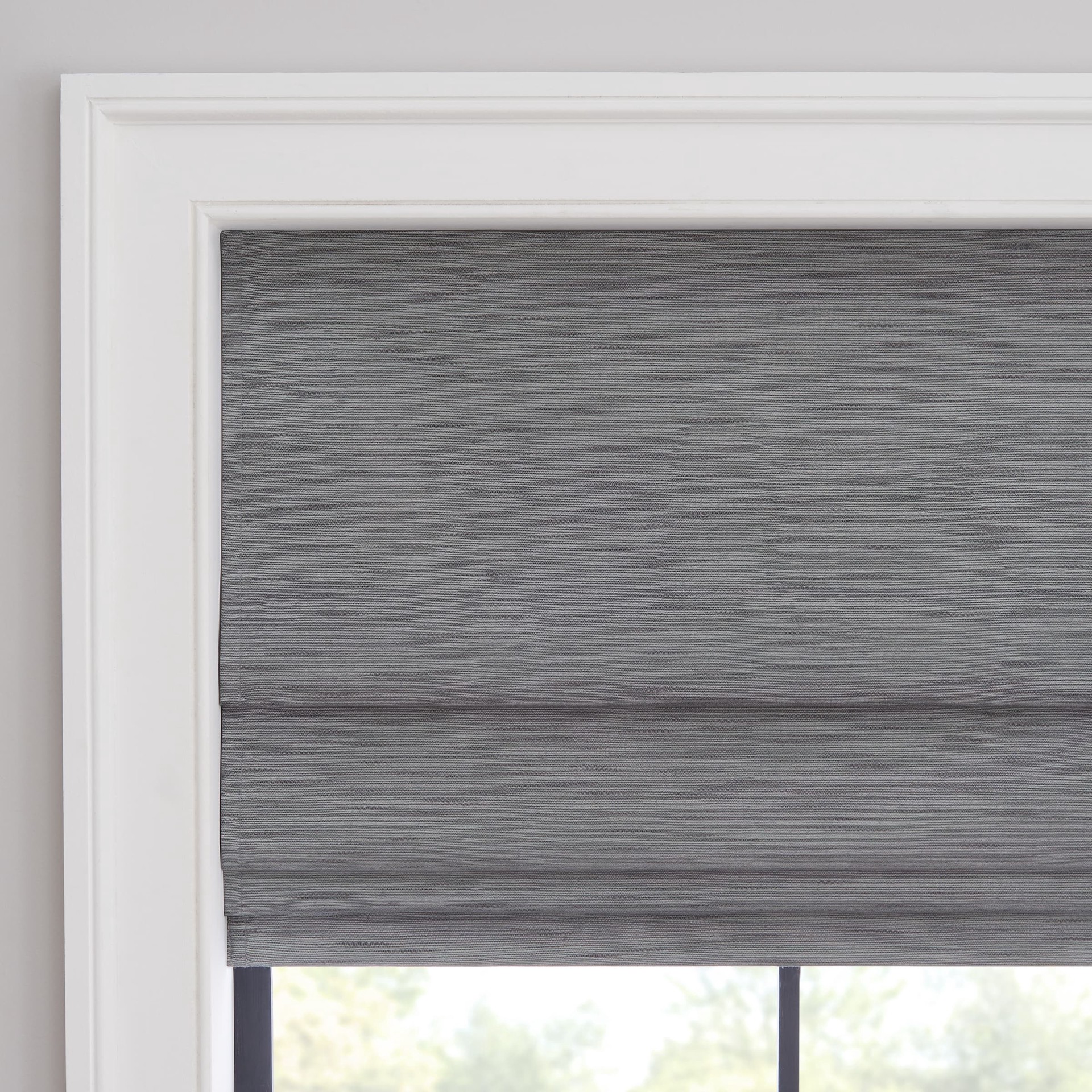 slide 4 of 6, Eclipse 33-in x 64-in Charcoal Blackout Cordless, 1 ct