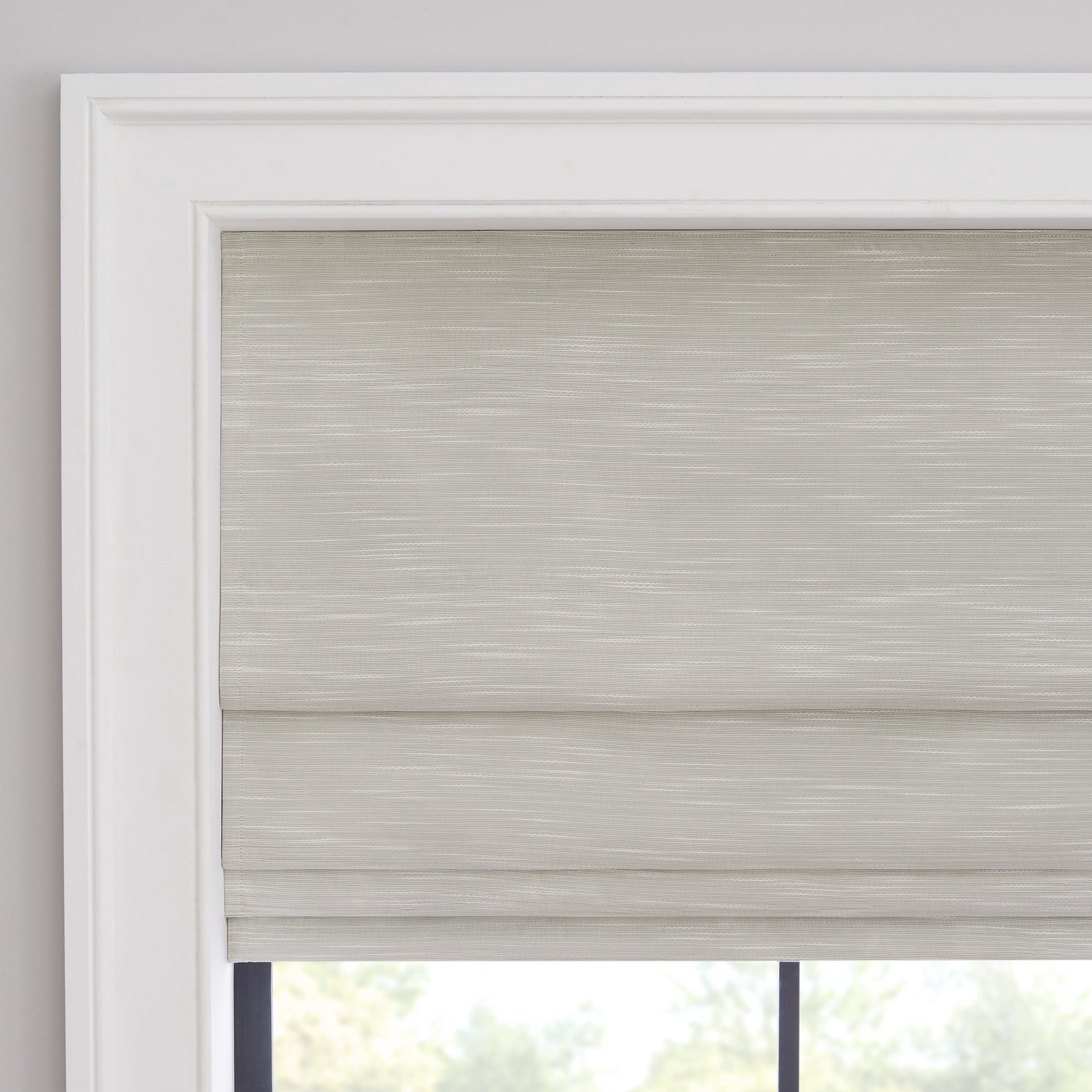 slide 4 of 6, Eclipse Rozel 27-in x 64-in Cordless Linen Blackout, 1 ct