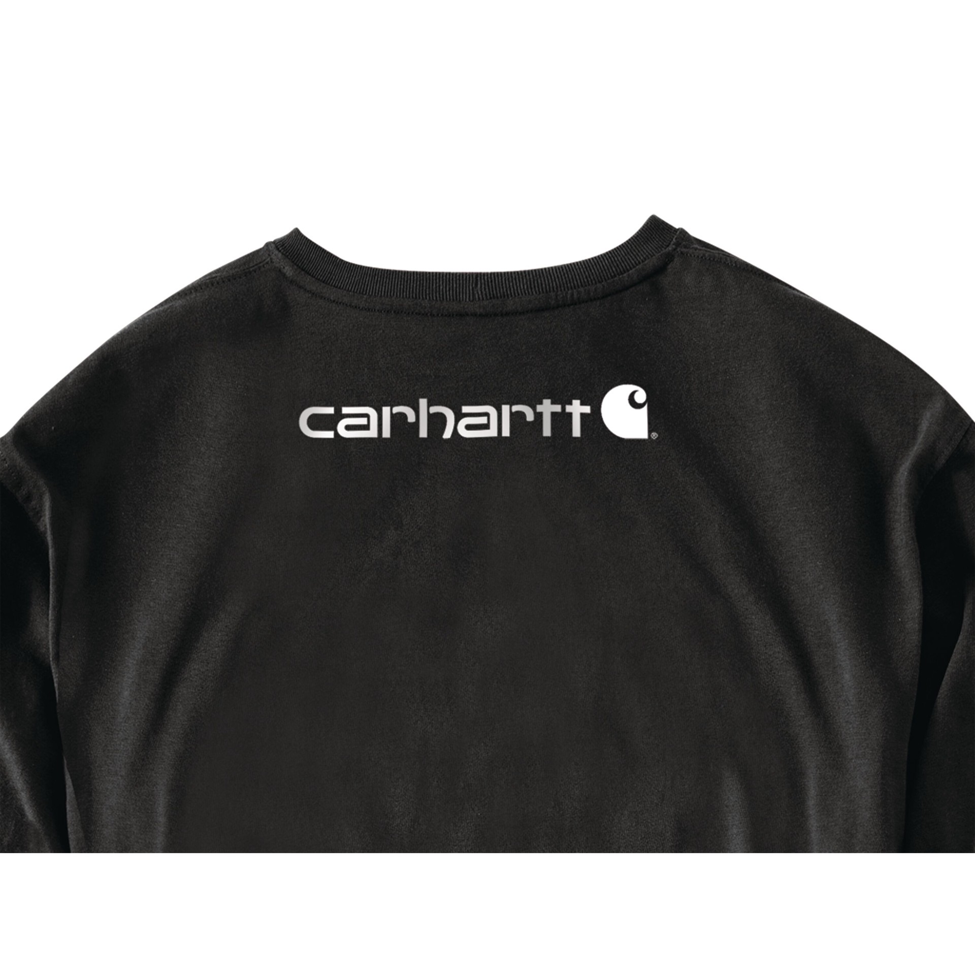 slide 2 of 6, Carhartt Men's Black Heavy weight Knit Long sleeve Solid T-shirt ( XL ), 1 ct