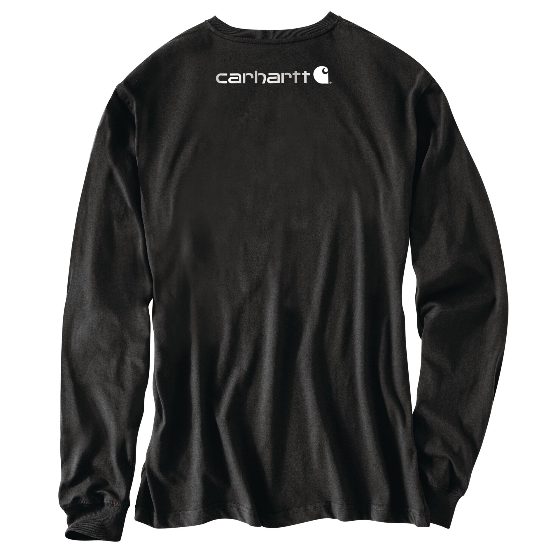 slide 6 of 6, Carhartt Men's Black Heavy weight Knit Long sleeve Solid T-shirt ( XL ), 1 ct