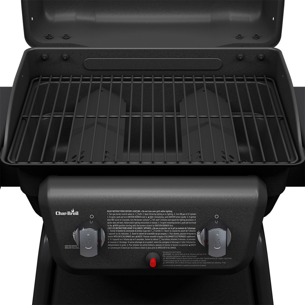 slide 5 of 6, Charbroil Black 2 -Burner Liquid Propane Gas Grill, 1 ct