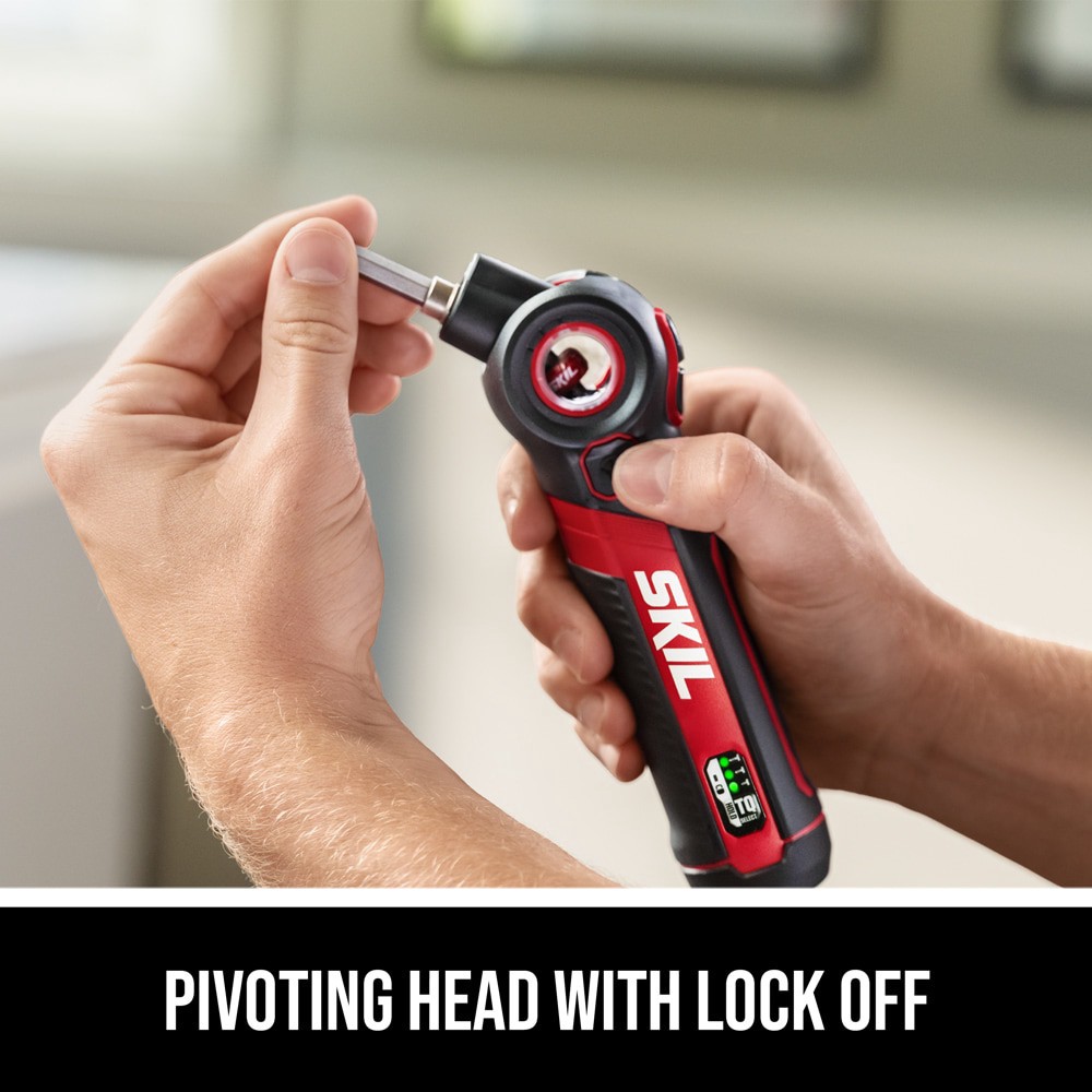 slide 2 of 6, SKIL 4-volt 1/4-in Cordless Screwdriver (Battery Included and Charger Included), 1 ct