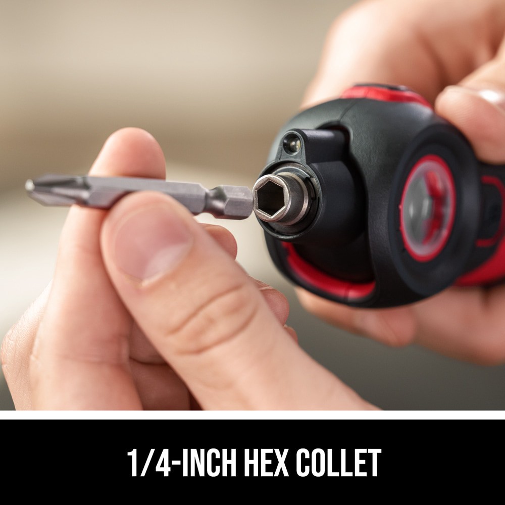 slide 5 of 6, SKIL 4-volt 1/4-in Cordless Screwdriver (Battery Included and Charger Included), 1 ct