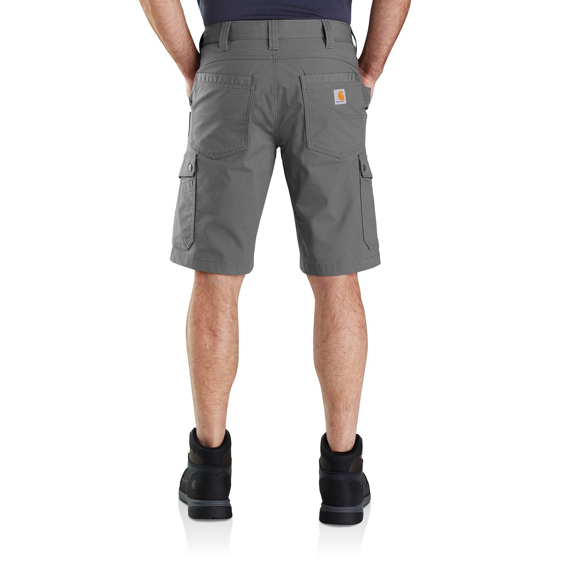 slide 2 of 6, Carhartt Men's Steel Canvas 11-in Carpenter shorts ( Size: 36 ), 1 ct